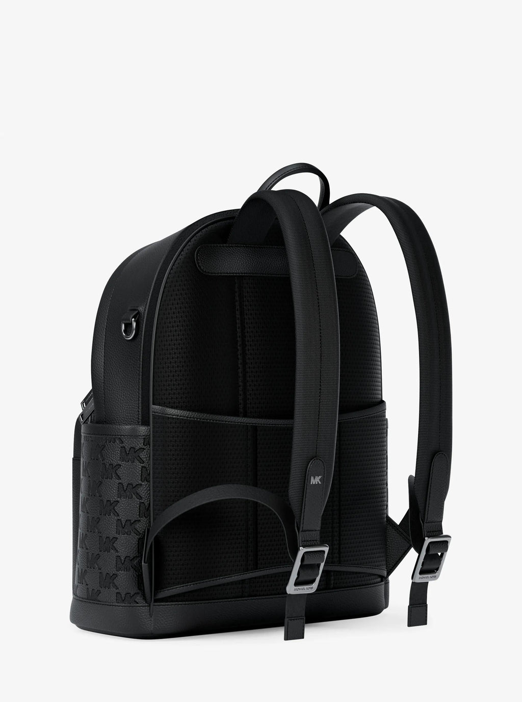 Jet Set Medium Logo Debossed Pebbled Leather Backpack Popular Style Fashion Accessory