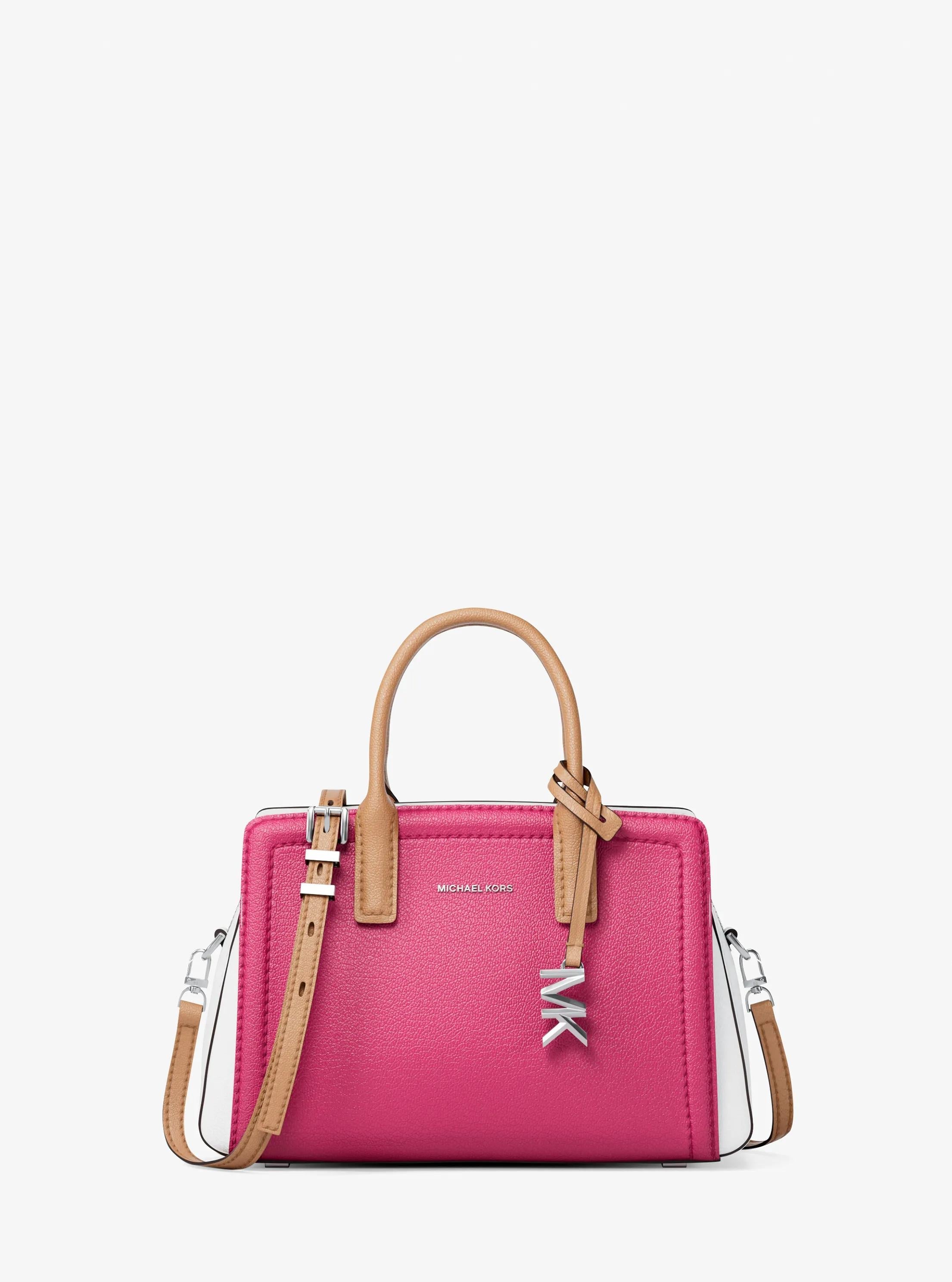Laila Extra-Small Color-Block Leather Crossbody Bag Designer Handbag Fashion Shoulder Bag