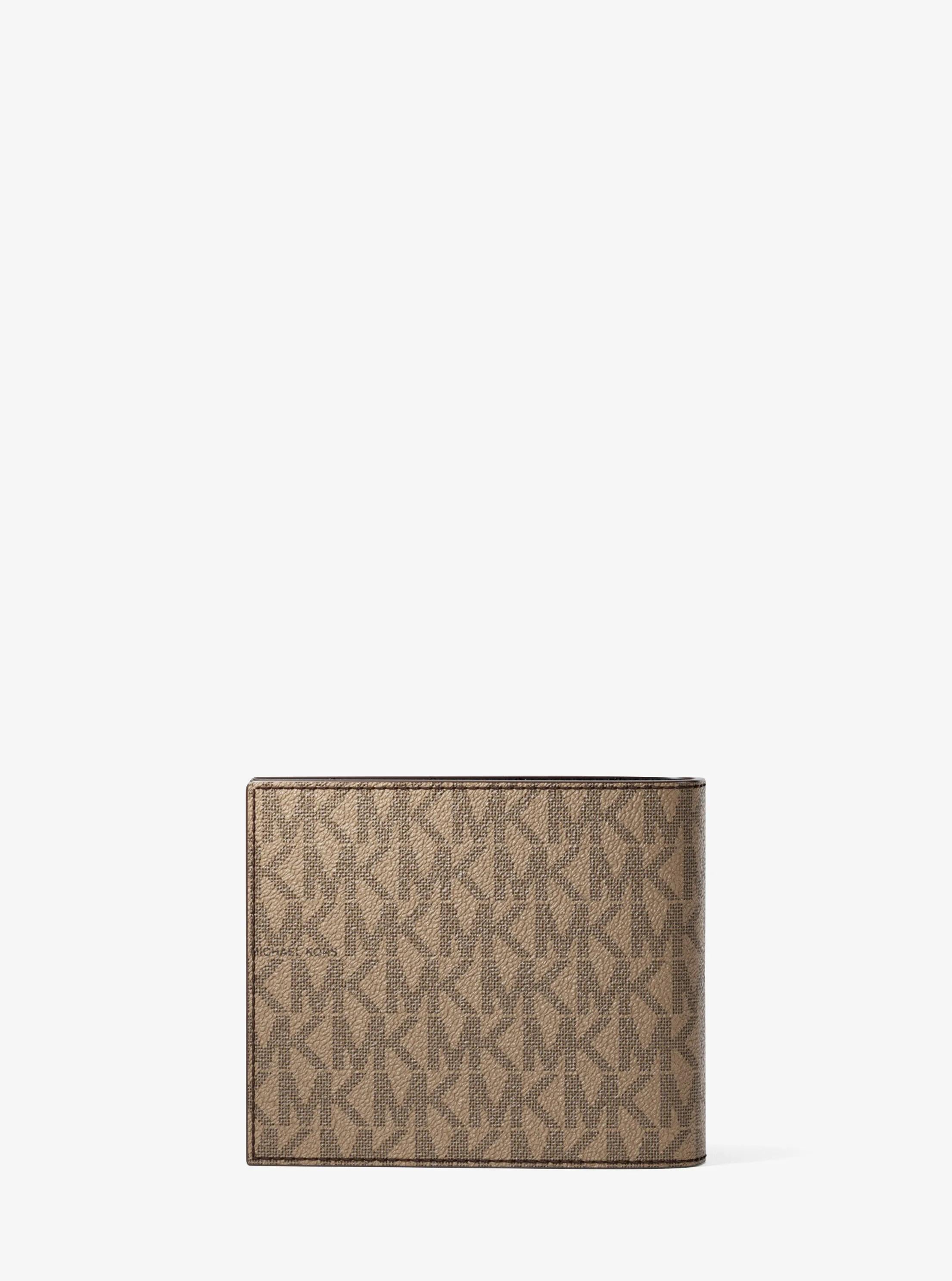 Harrison Logo Billfold Wallet With Passcase Designer Wallet Card Holder