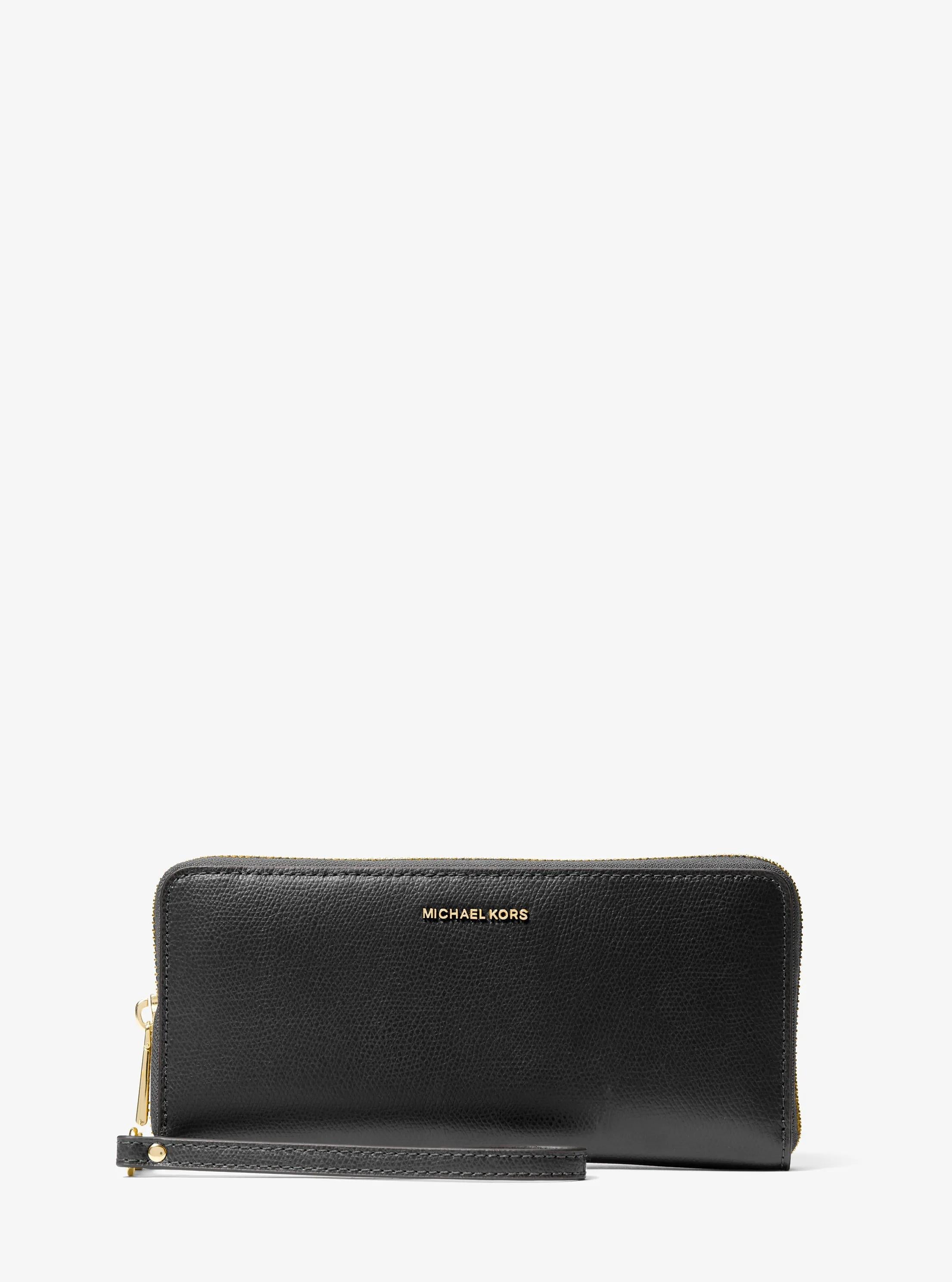 Jet Set Travel Large Leather Continental Wallet Designer Wallet Card Holder