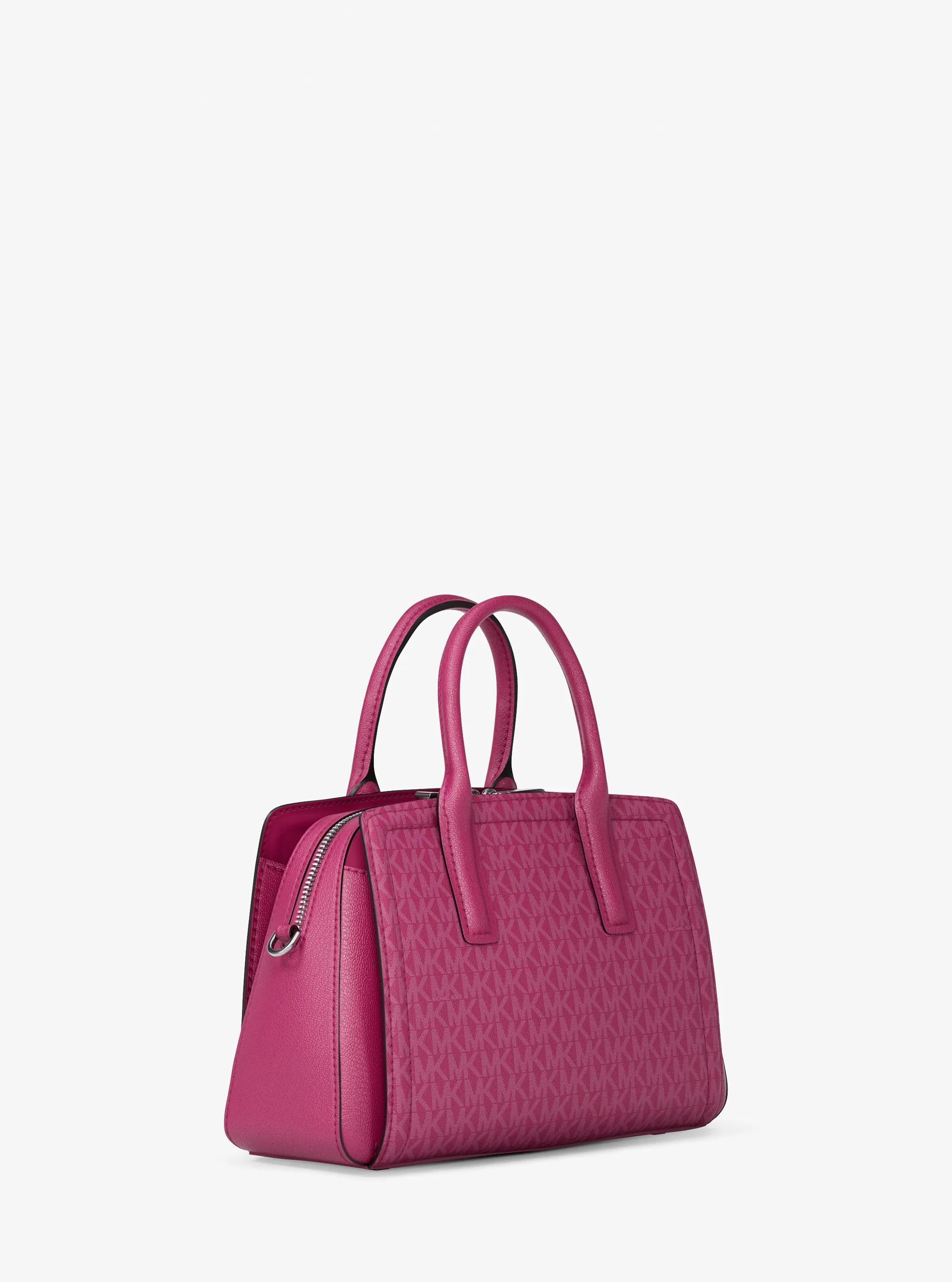 Laila Small Signature Logo Satchel Designer Handbag Fashion Shoulder Bag