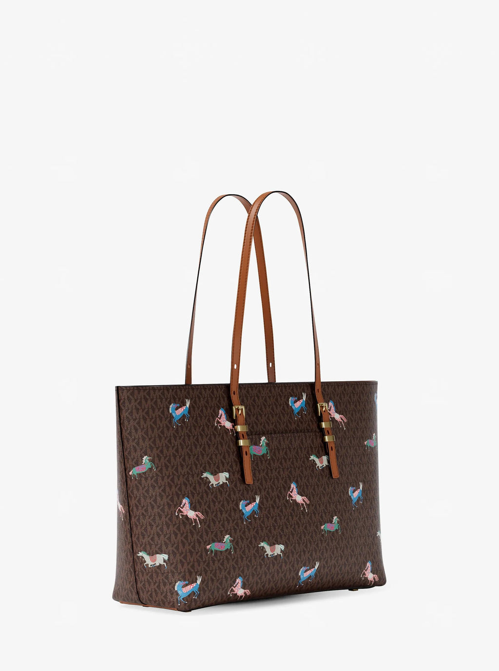 Quinn Large Signature Logo Tote Bag Designer Handbag Fashion Shoulder Bag