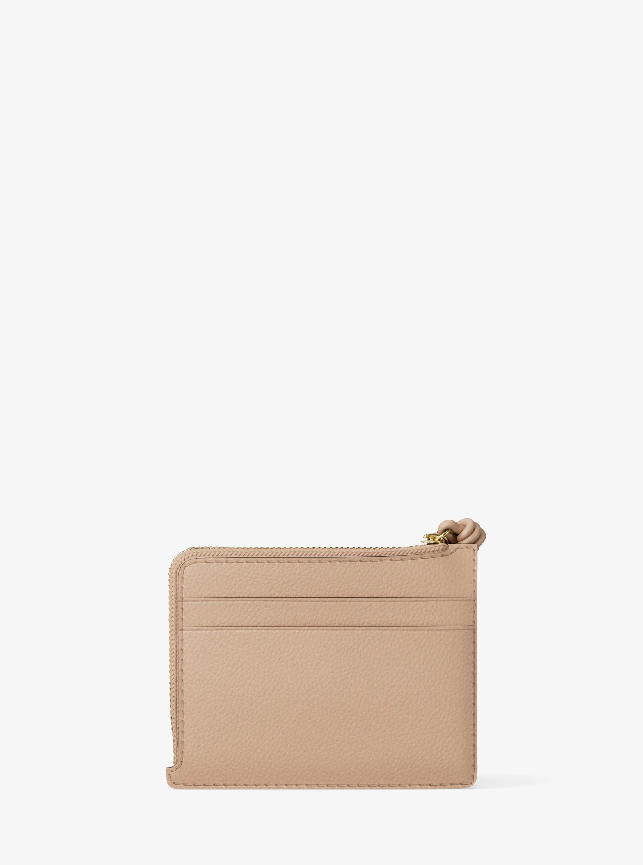 Jet Set Small Pebbled Leather Card Case Wristlet Designer Handbag Fashion Shoulder Bag