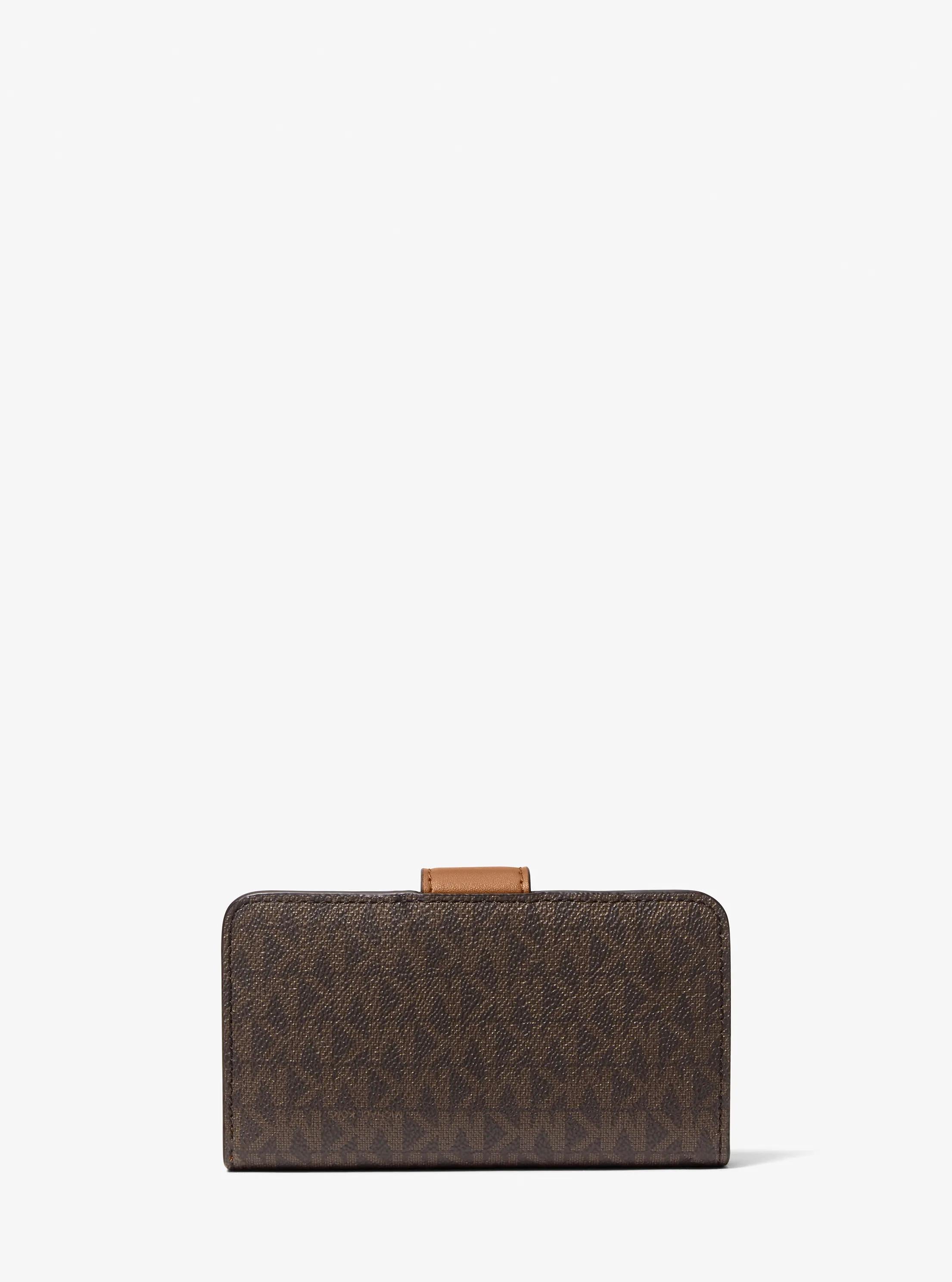 MK Pop Charm Medium Signature Logo Wallet Designer Wallet Card Holder