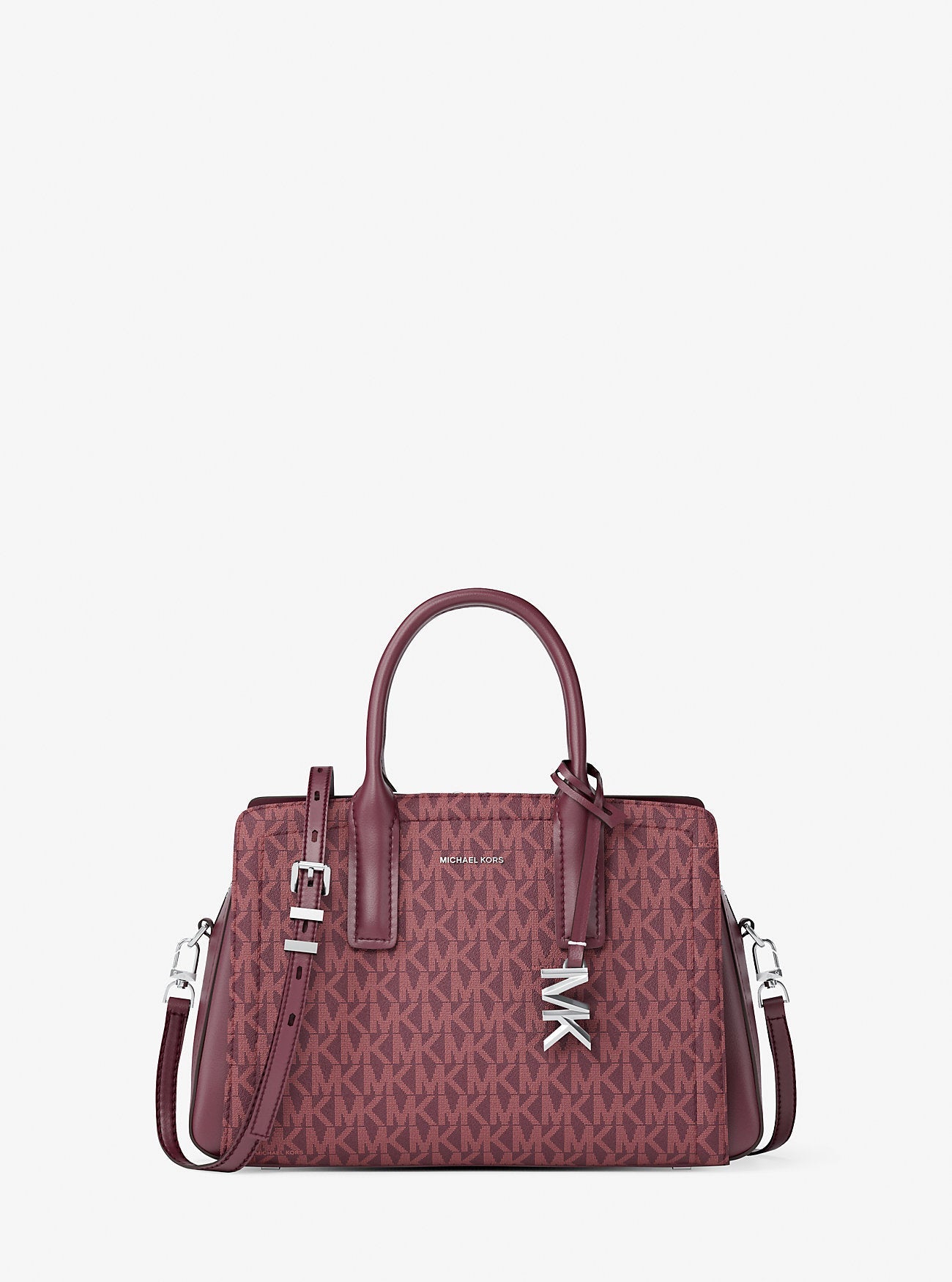 Laila Small Signature Logo Satchel Designer Handbag Fashion Shoulder Bag