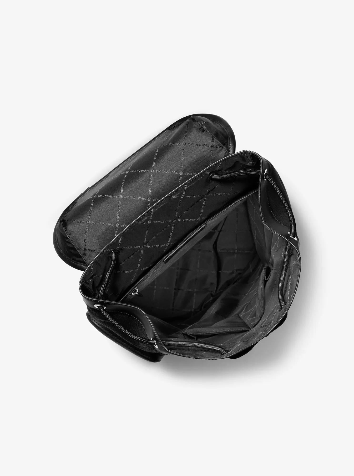Hudson Pebbled Leather Backpack Popular Style Fashion Accessory
