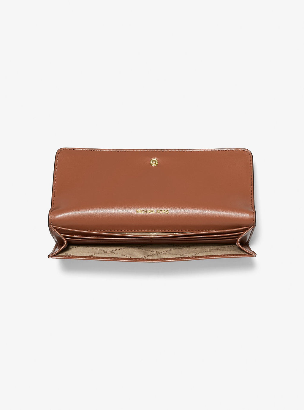 Jet Set Large Signature Logo Snap-Front Wallet Designer Wallet Card Holder