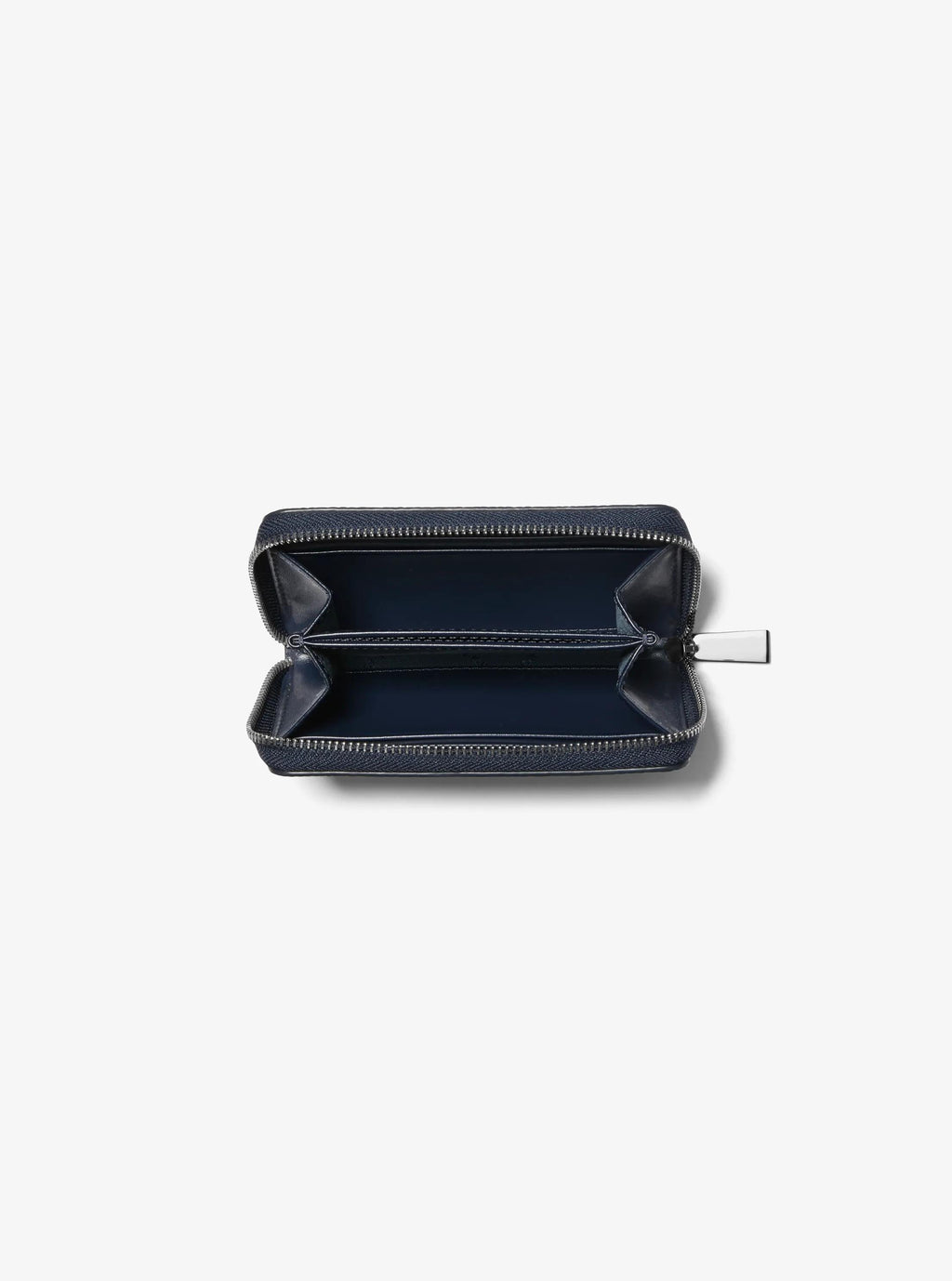 Jet Set Small Studded Pebbled Leather Wallet Designer Wallet Card Holder