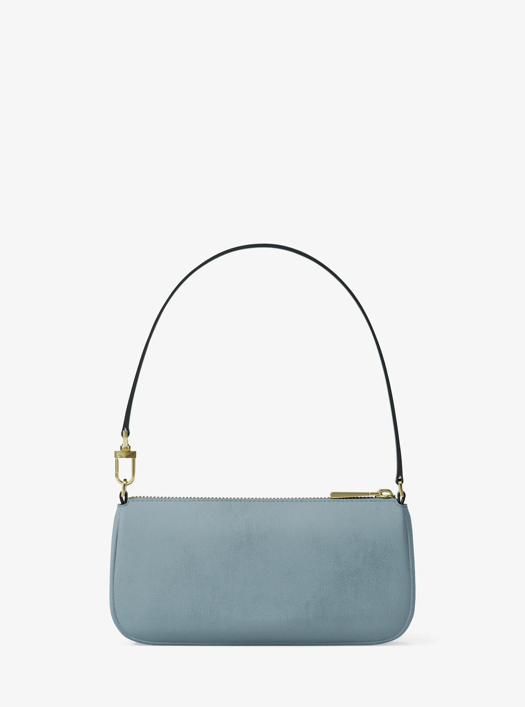 Zoe Small Suede Convertible Pochette Designer Handbag Fashion Shoulder Bag