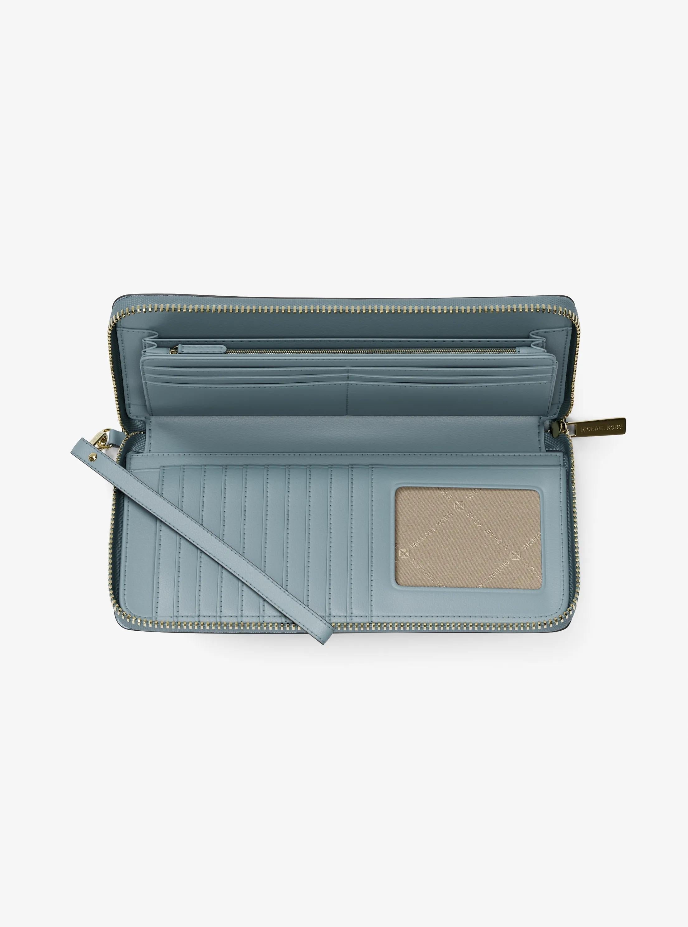 Large Logo Continental Wallet Designer Wallet Card Holder