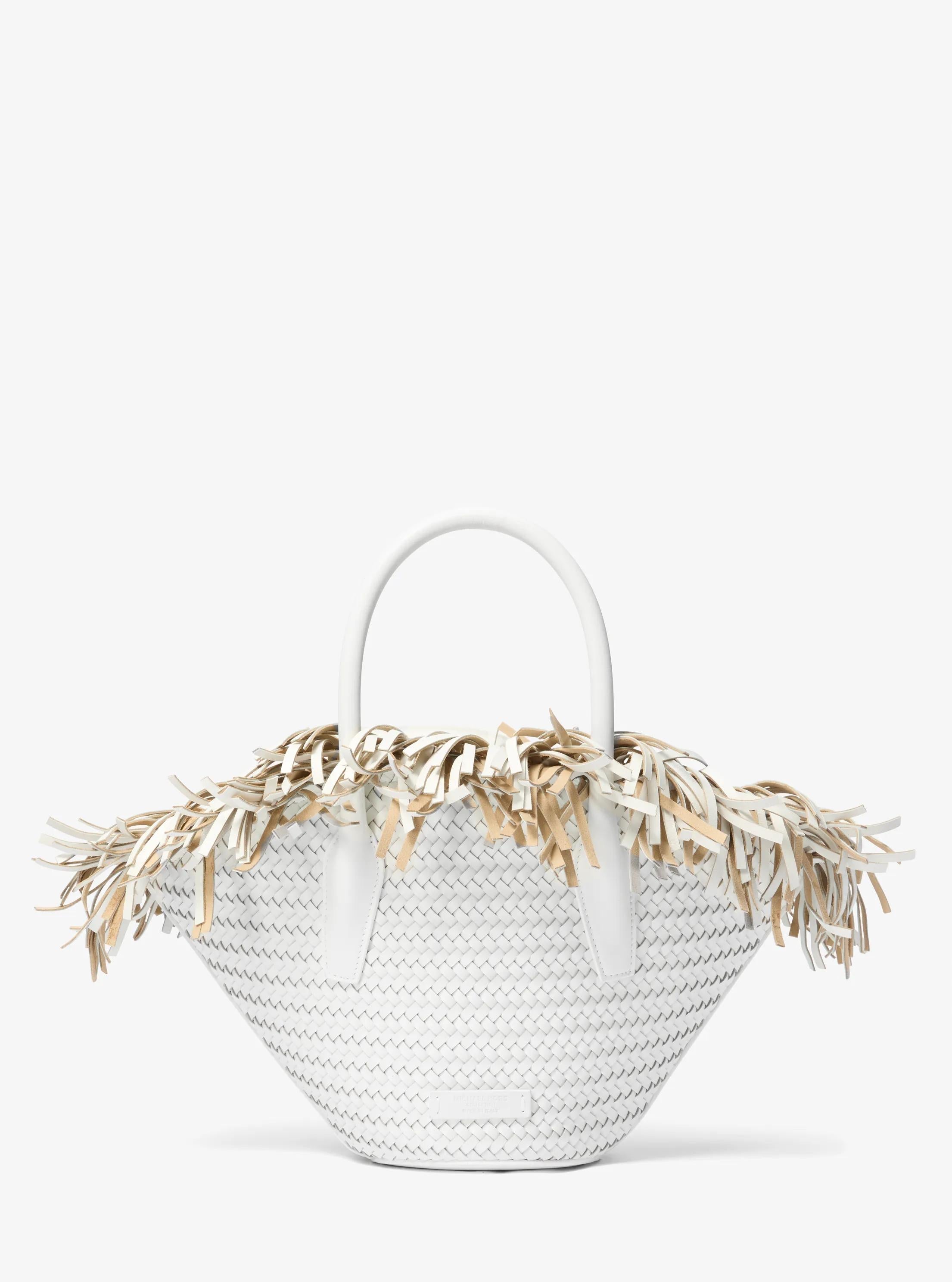 Sardinia Mini Hand-Woven Leather Basket Tote Bag Designer Handbag Fashion Shoulder Bag