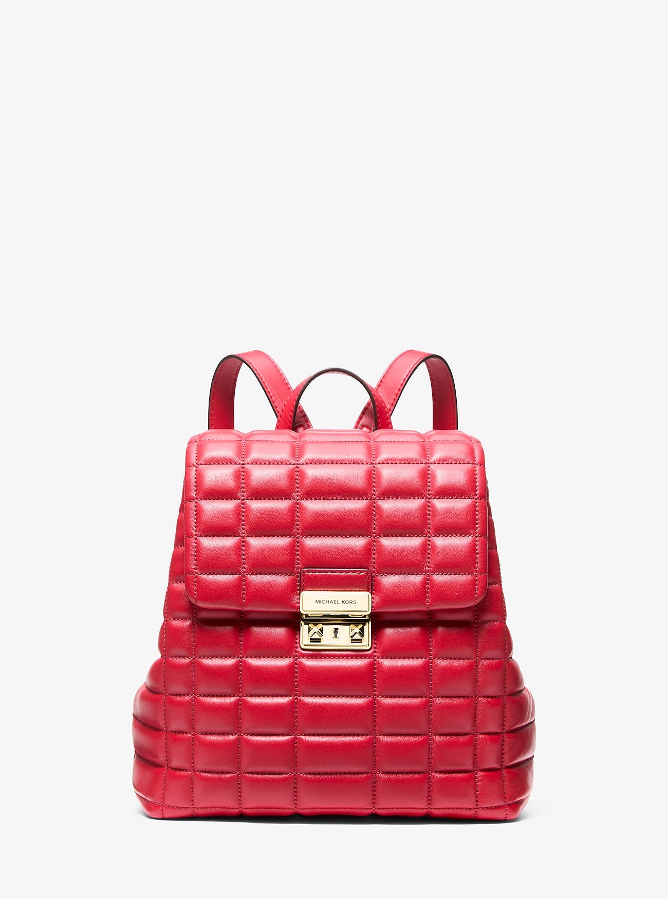 Tribeca Small Quilted Leather Backpack Designer Handbag Fashion Shoulder Bag