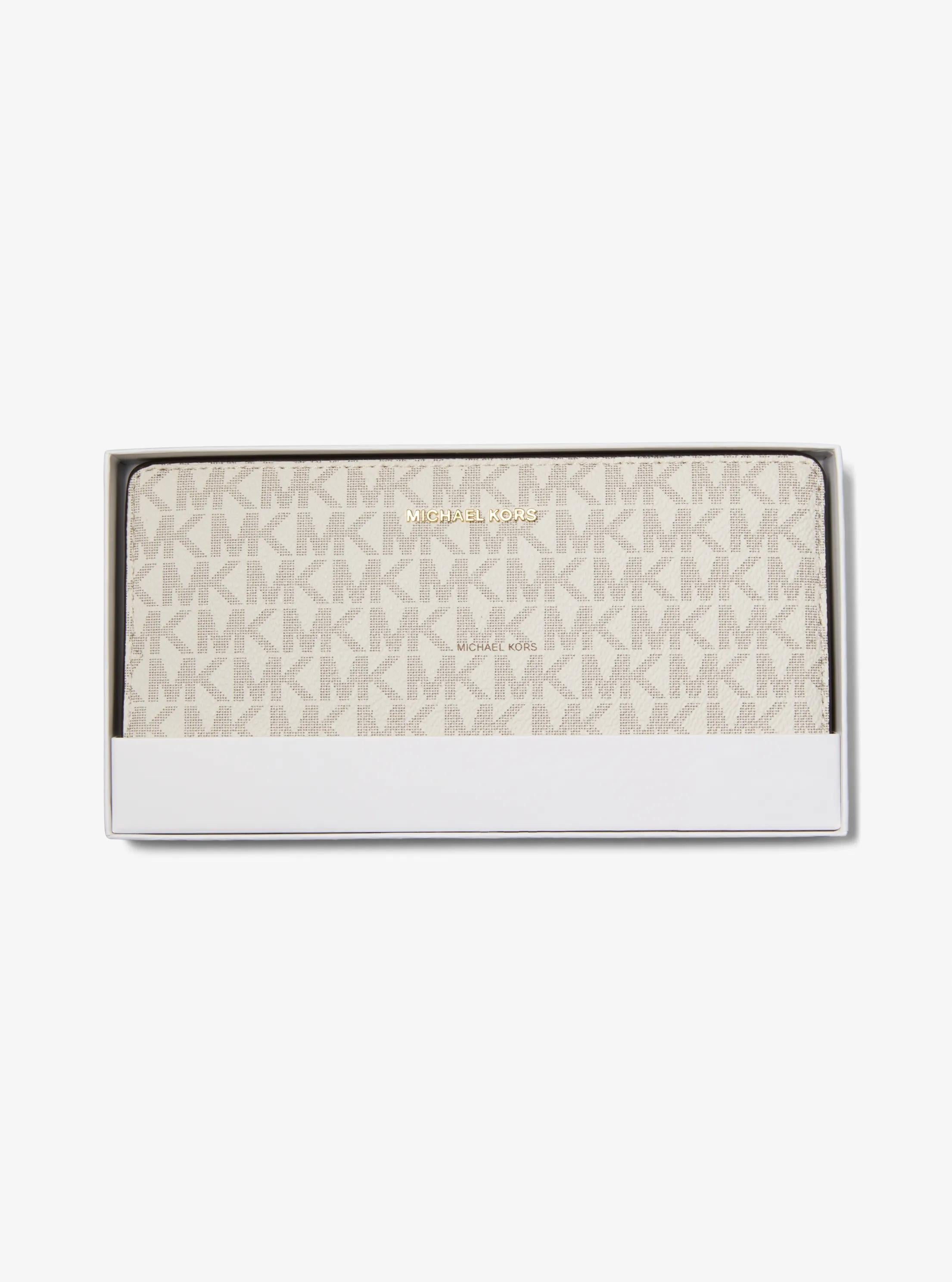 Bryant Large Signature Logo Snap-Front Wallet Designer Wallet Card Holder