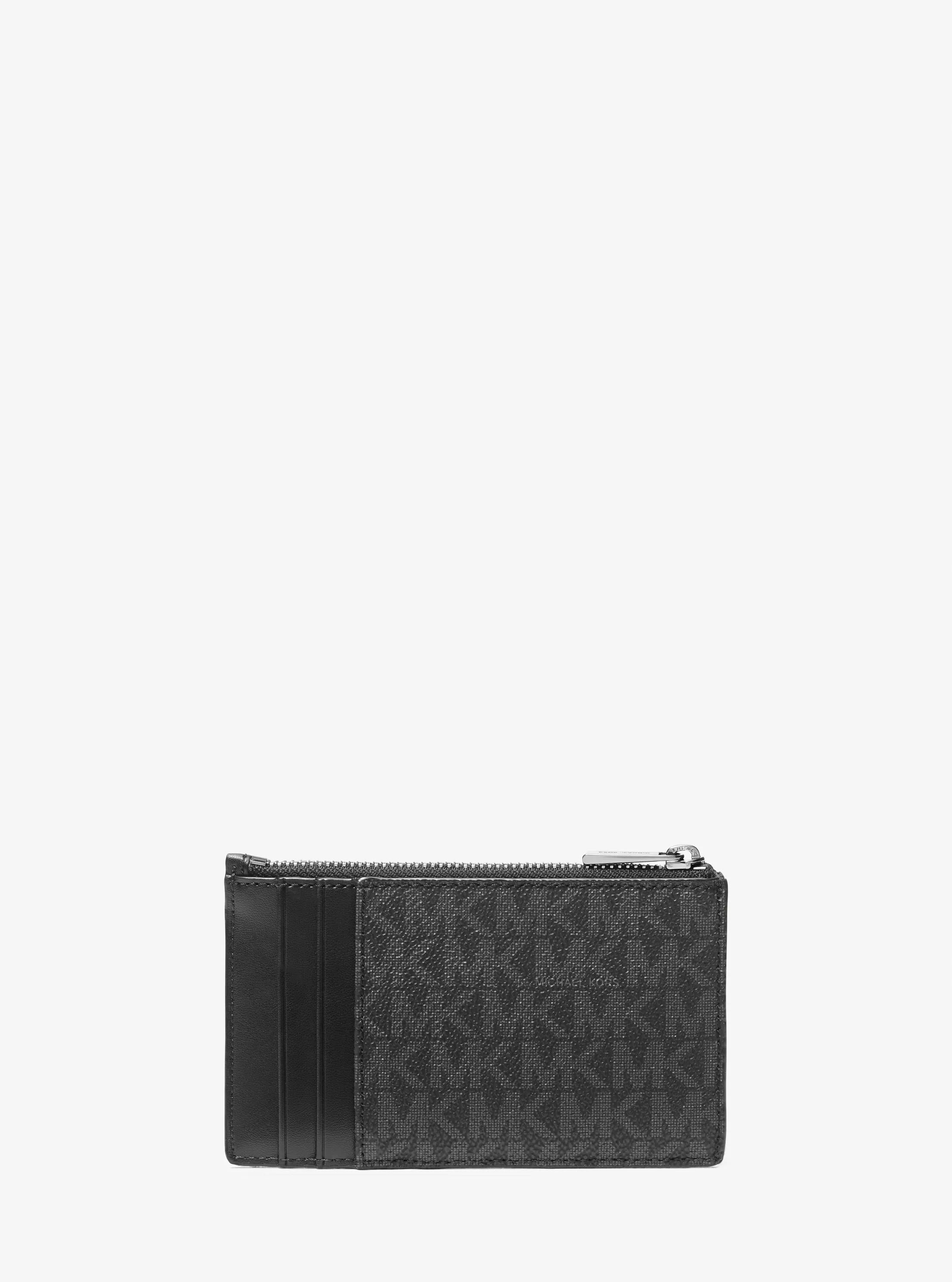 Cooper Slim Signature Logo Zip Wallet Designer Wallet Card Holder