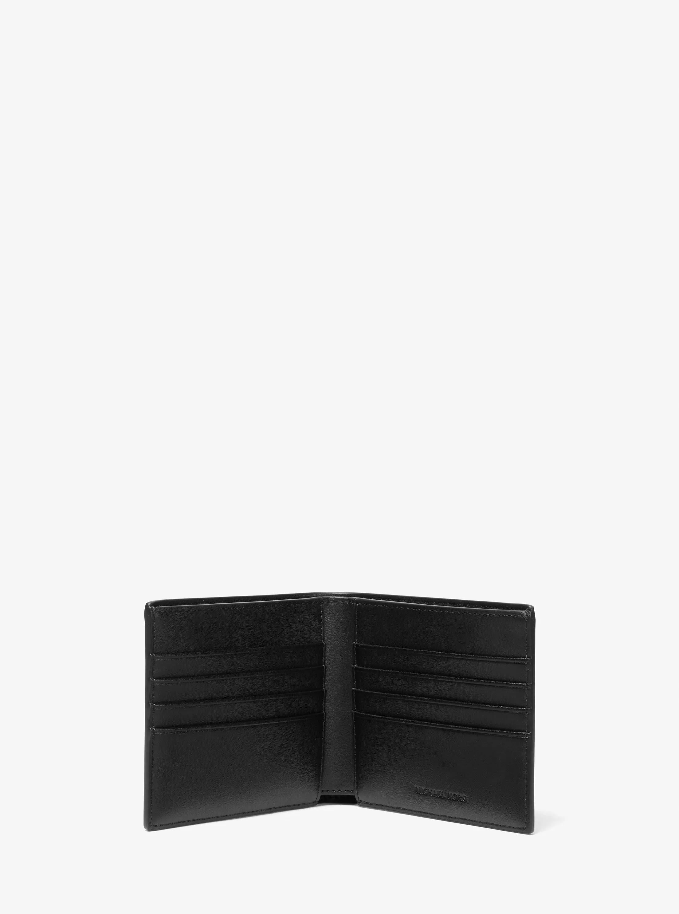 Signature Logo Wallet and Belt Gift Set Designer Wallet Card Holder