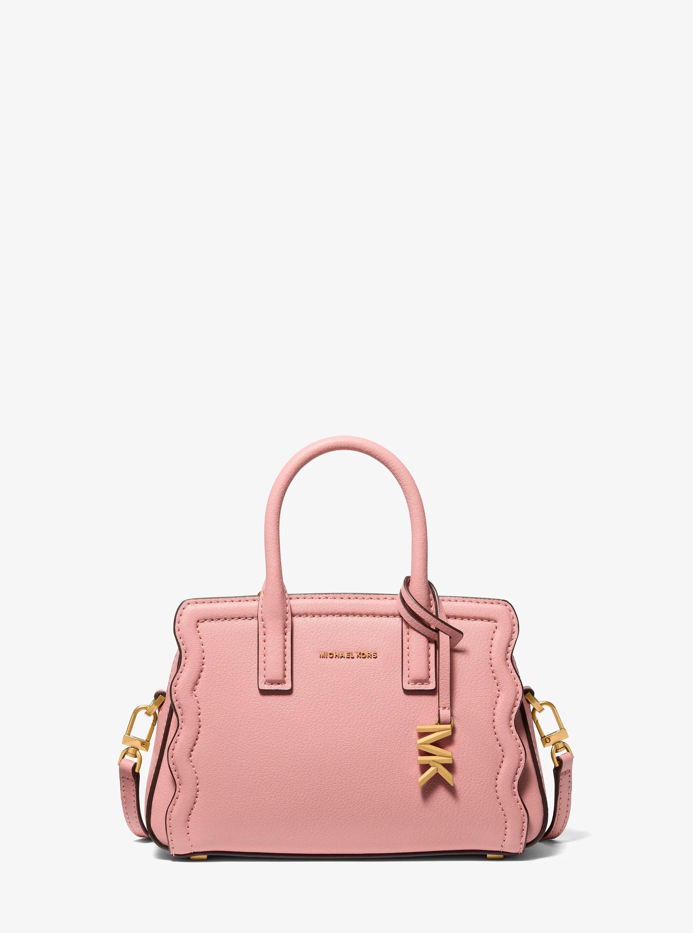 Laila Extra-Small Pebbled Leather Convertible Crossbody Bag Designer Handbag Fashion Shoulder Bag