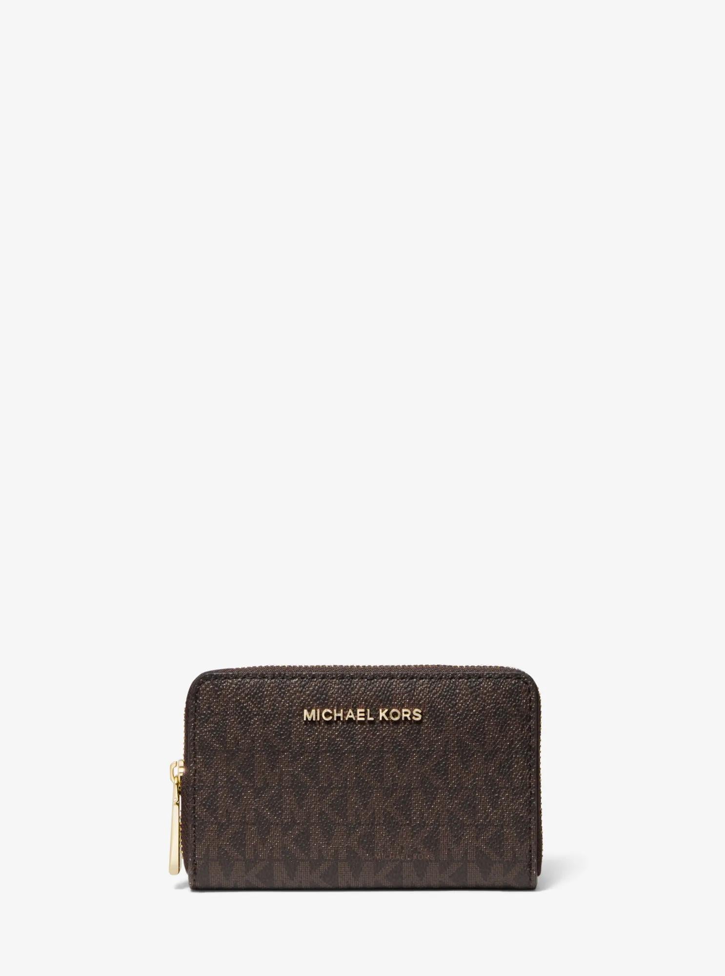 Small Logo and Leather Wallet Designer Wallet Card Holder