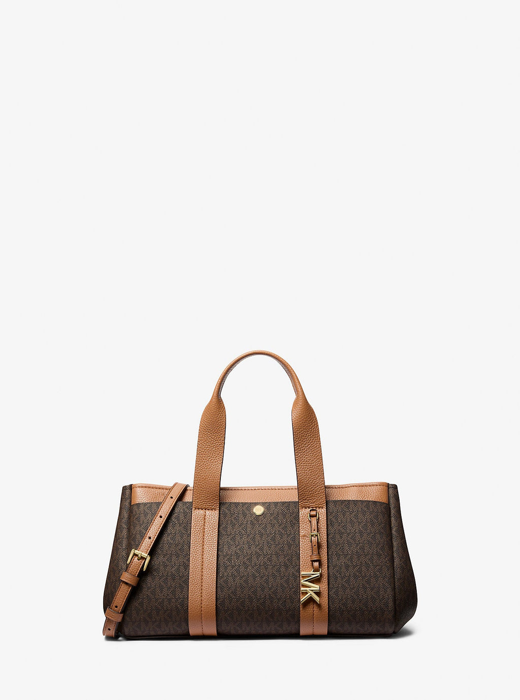 Romee Small Signature Logo Satchel Designer Handbag Fashion Shoulder Bag