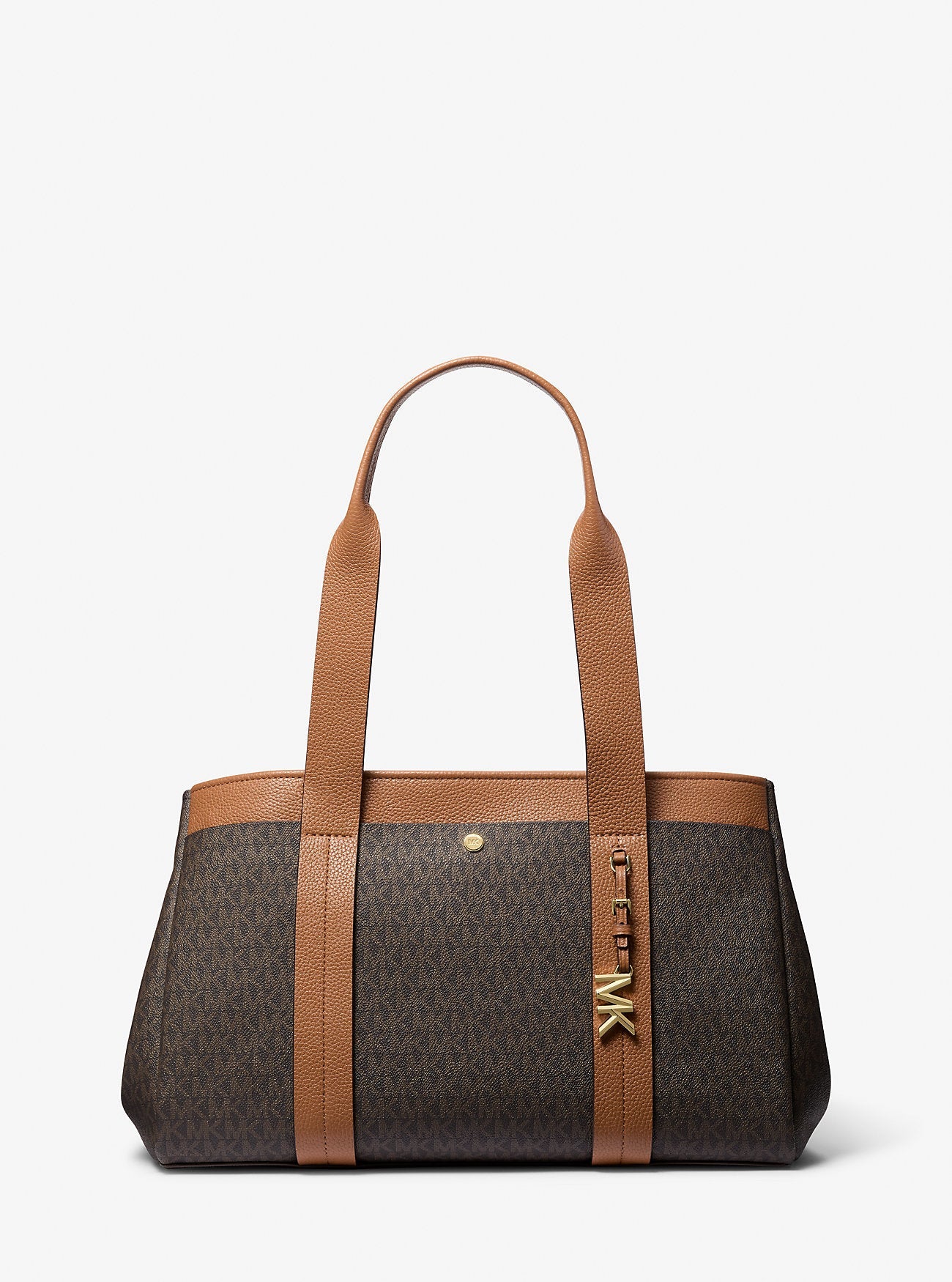 Romee Large Signature Logo and Leather Tote Bag Designer Handbag Fashion Shoulder Bag