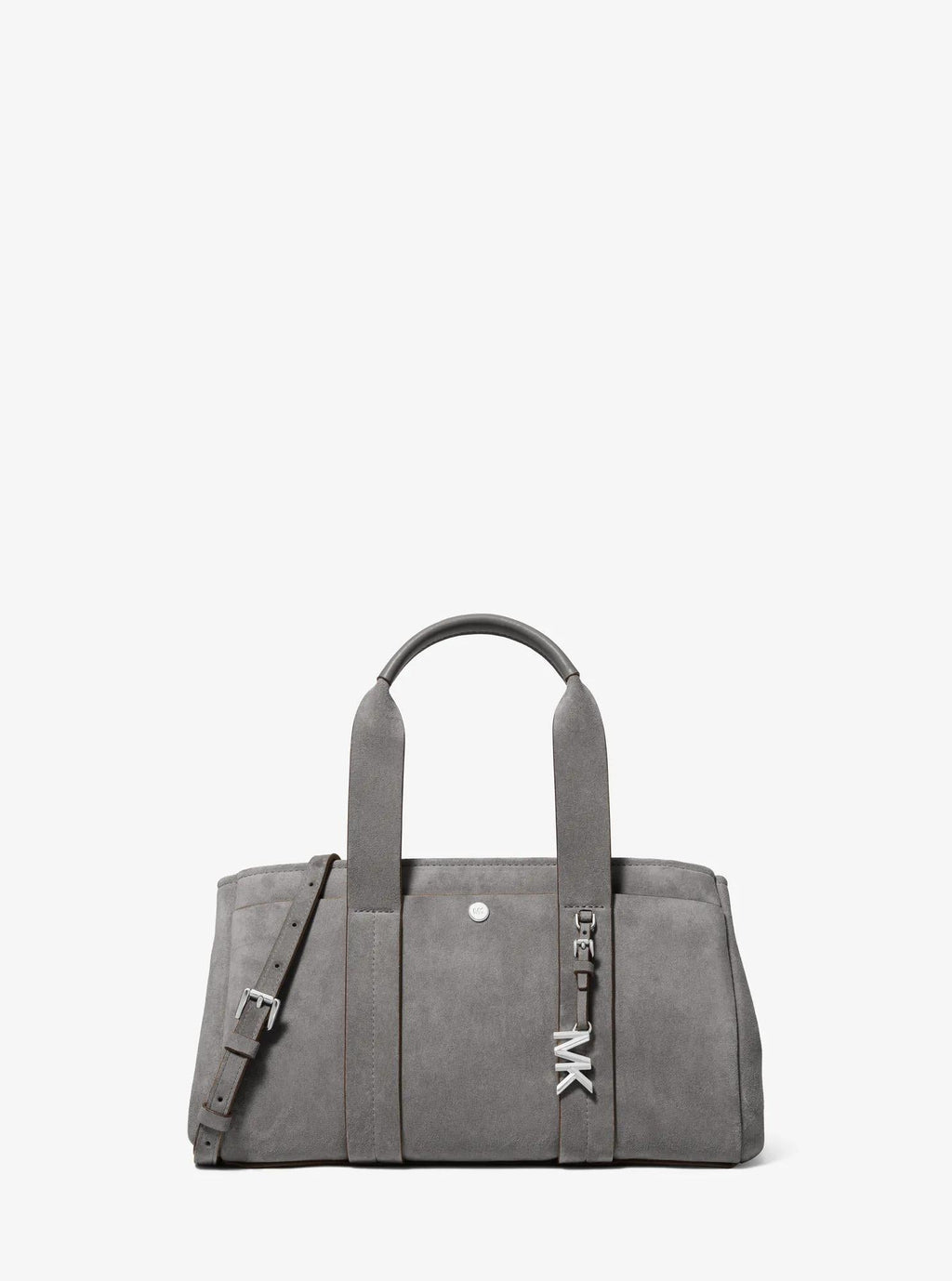 Romee Small Suede Satchel Designer Handbag Fashion Shoulder Bag