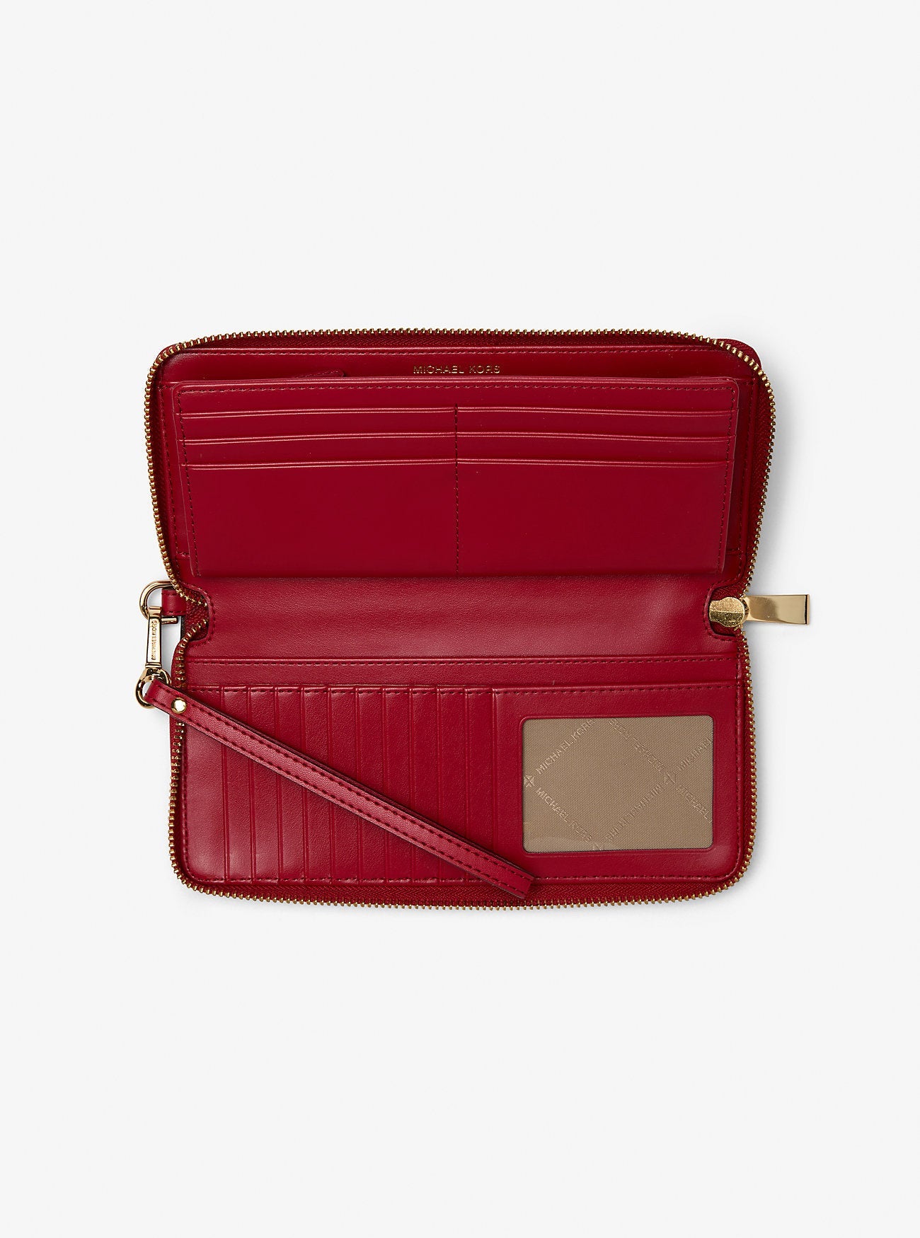Large Logo Continental Wallet Designer Wallet Card Holder
