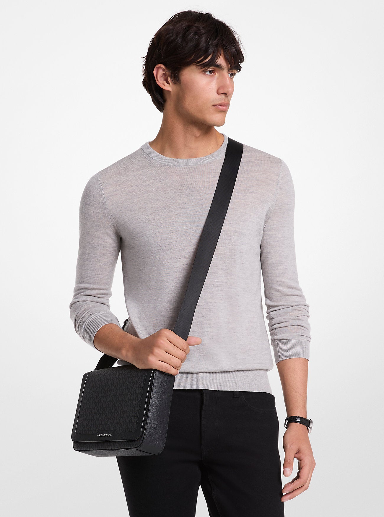 Hudson Signature Logo Crossbody Bag Designer Handbag Fashion Shoulder Bag