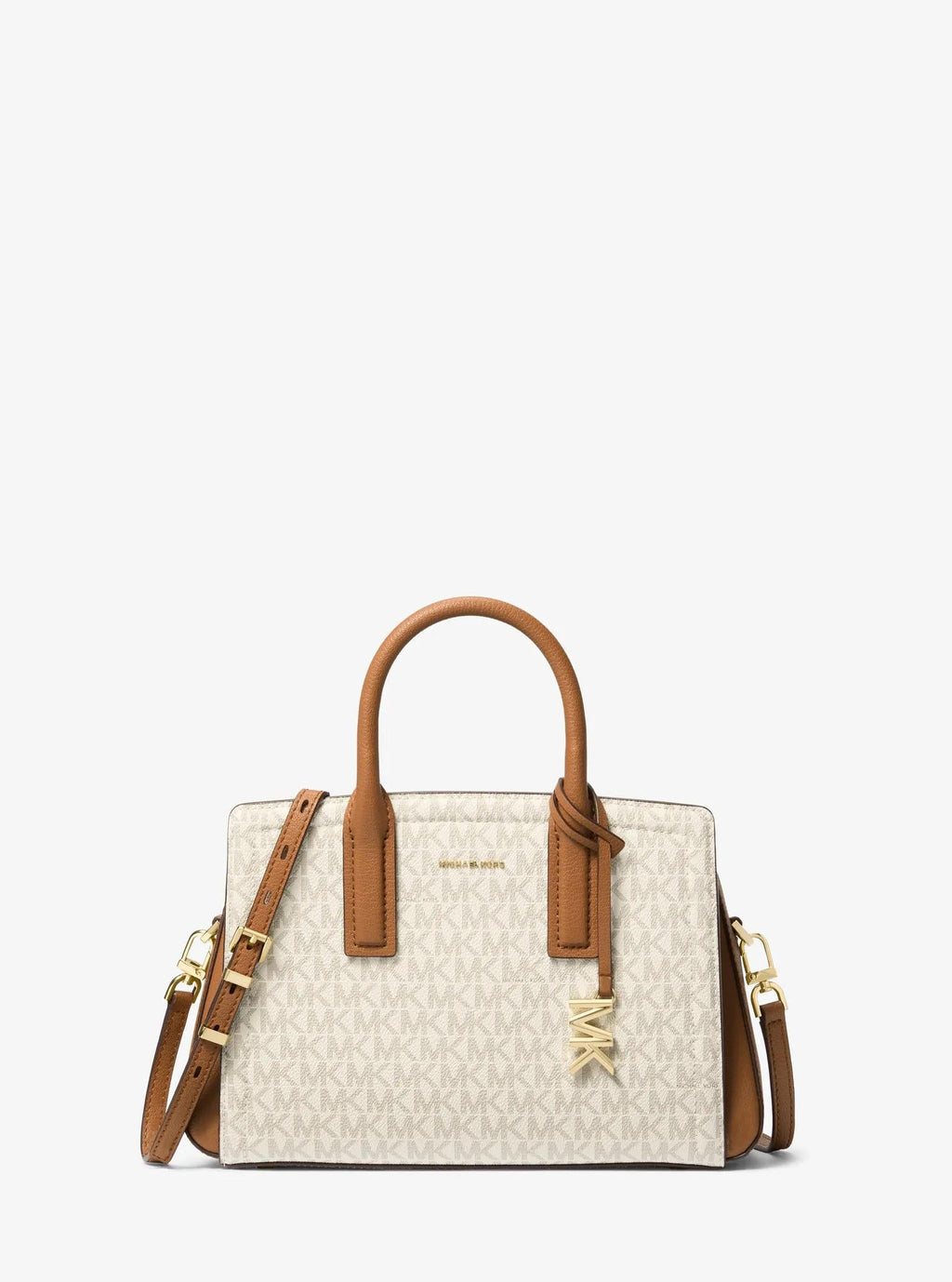 Laila Small Signature Logo Satchel Designer Handbag Fashion Shoulder Bag