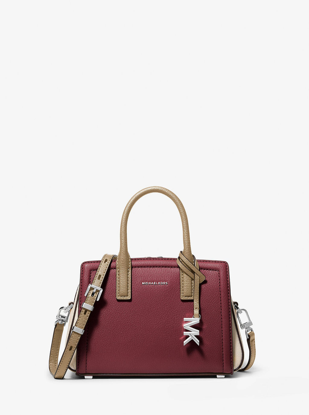 Laila Extra-Small Color-Block Leather Crossbody Bag Designer Handbag Fashion Shoulder Bag