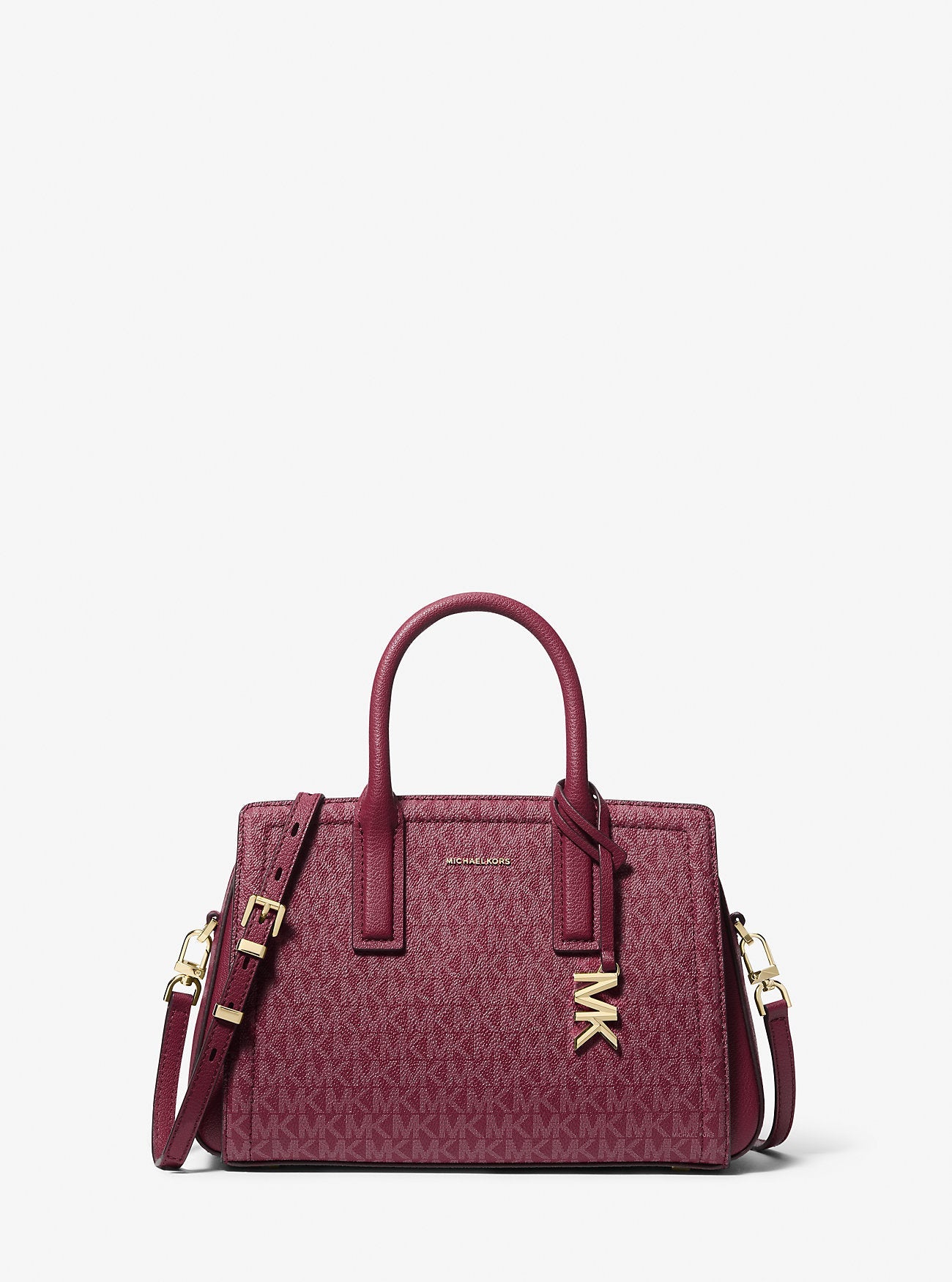 Laila Small Signature Logo Satchel Designer Handbag Fashion Shoulder Bag
