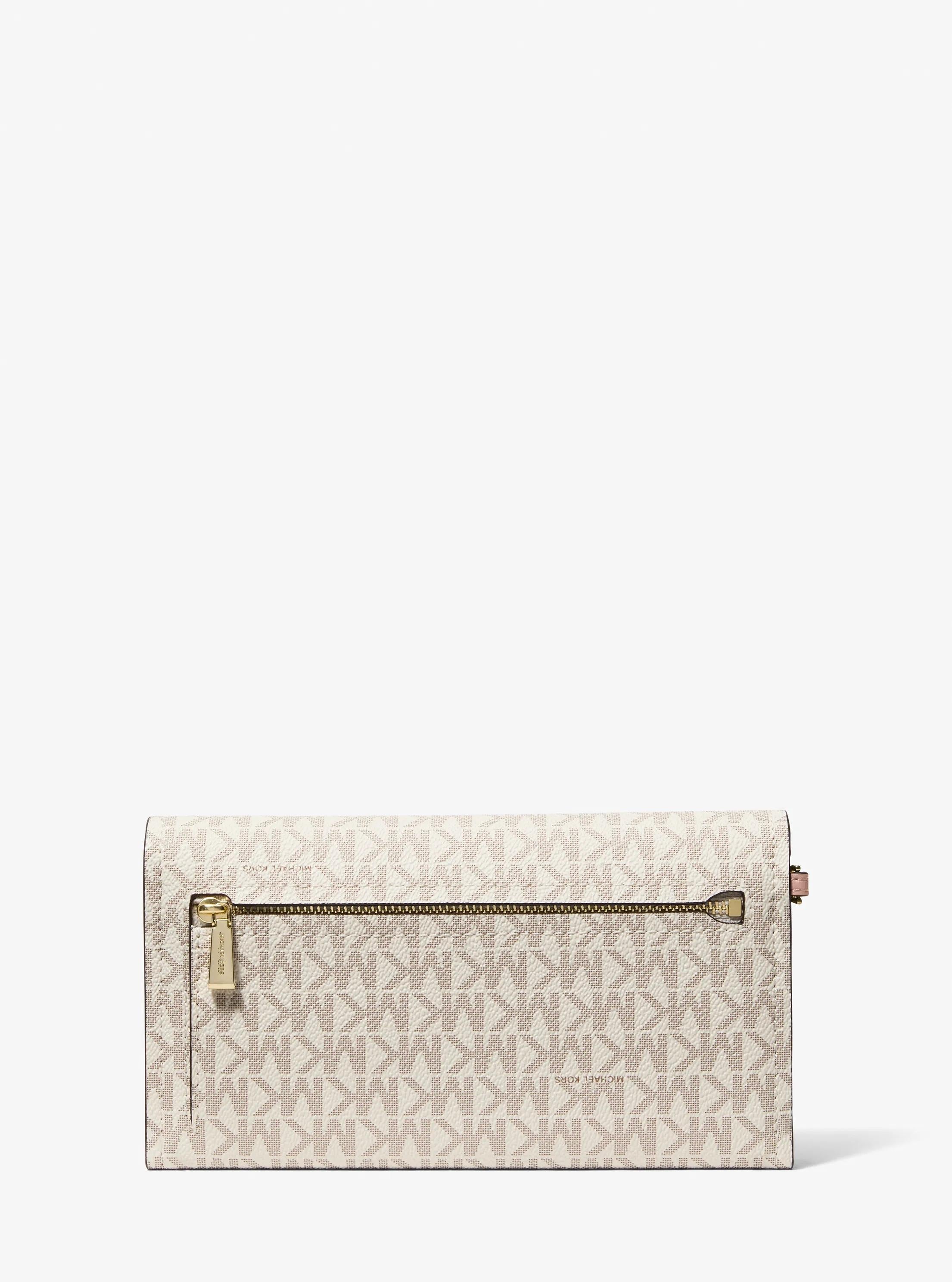 Jet Set Medium Signature Logo Smartphone Wristlet Designer Handbag Fashion Shoulder Bag