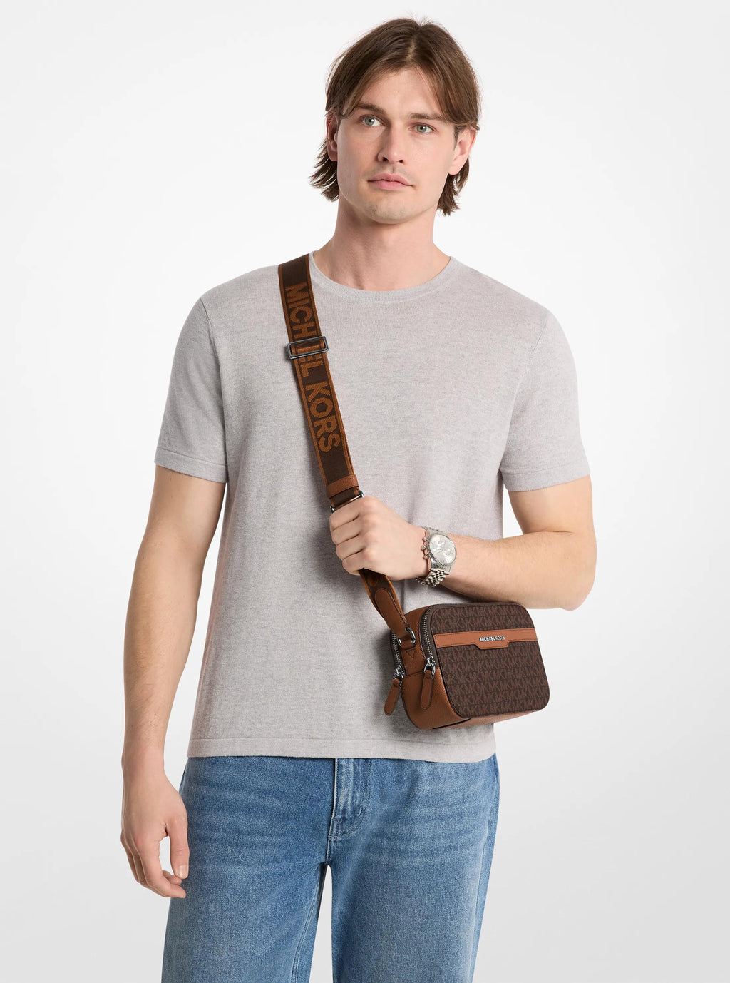 Hudson Signature Logo Camera Crossbody Bag Designer Handbag Fashion Shoulder Bag