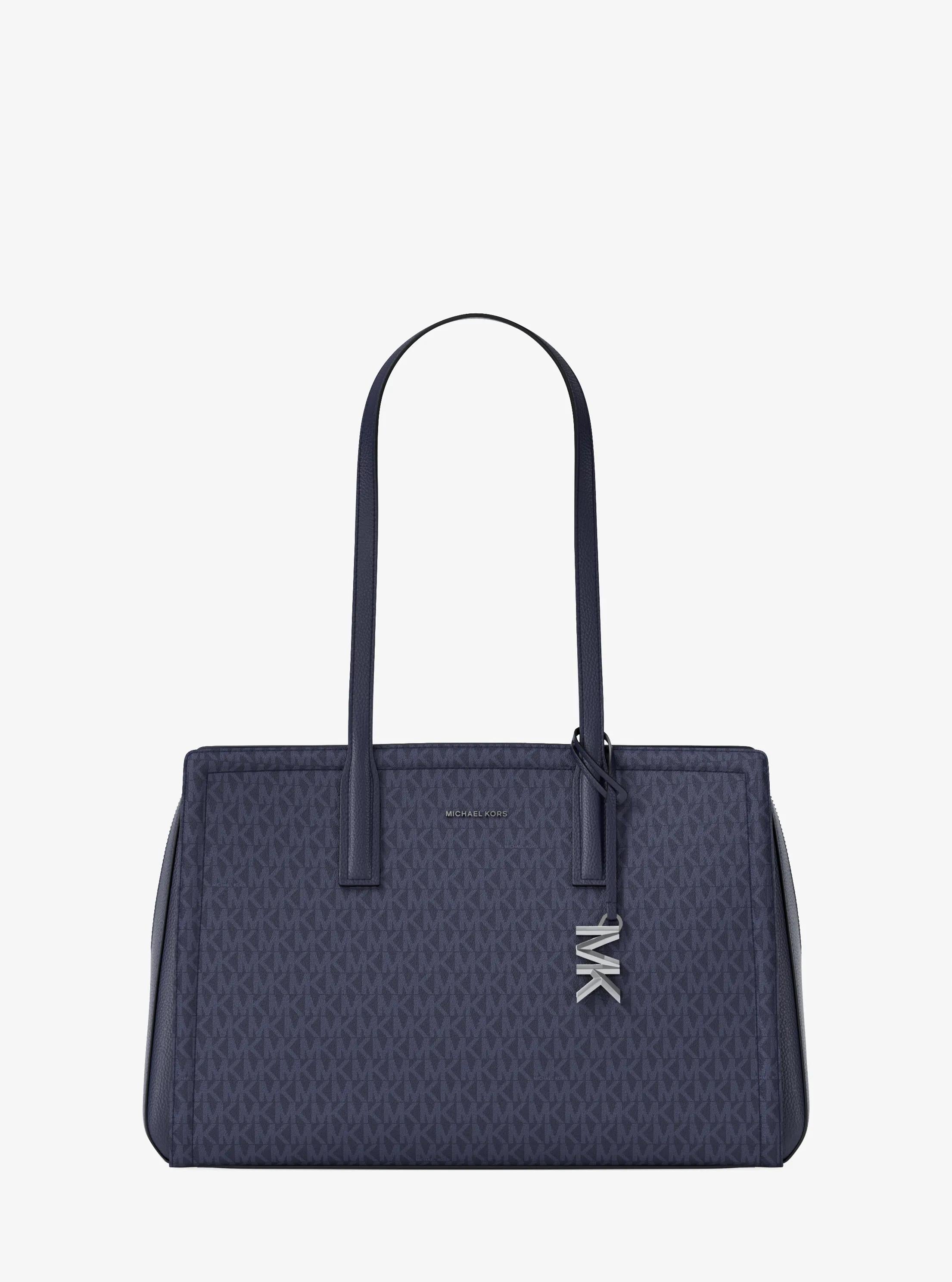 Laila Medium Signature Logo Tote Bag Designer Handbag Fashion Shoulder Bag
