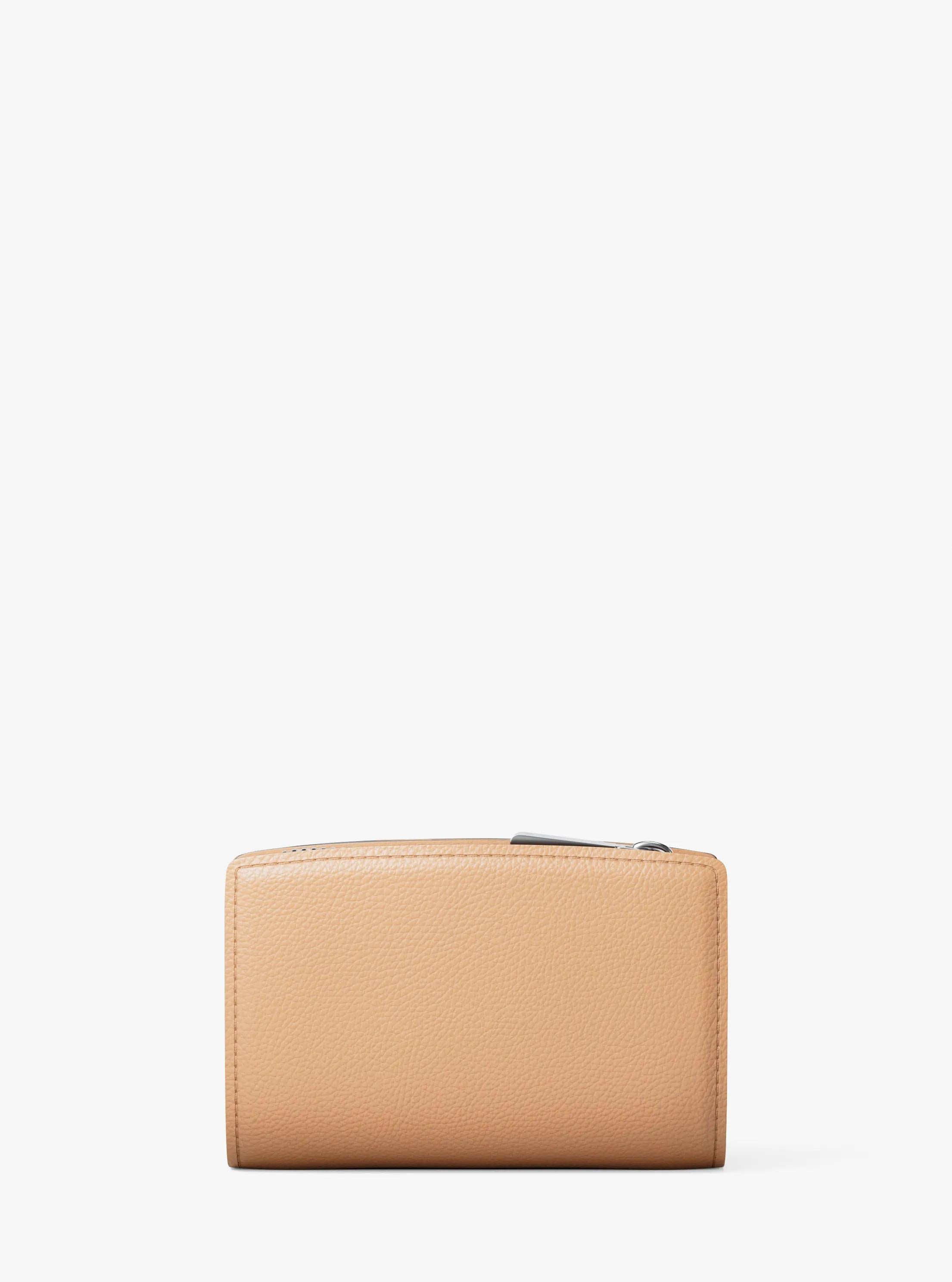 Bryant Medium Pebbled Leather Wallet Designer Wallet Card Holder