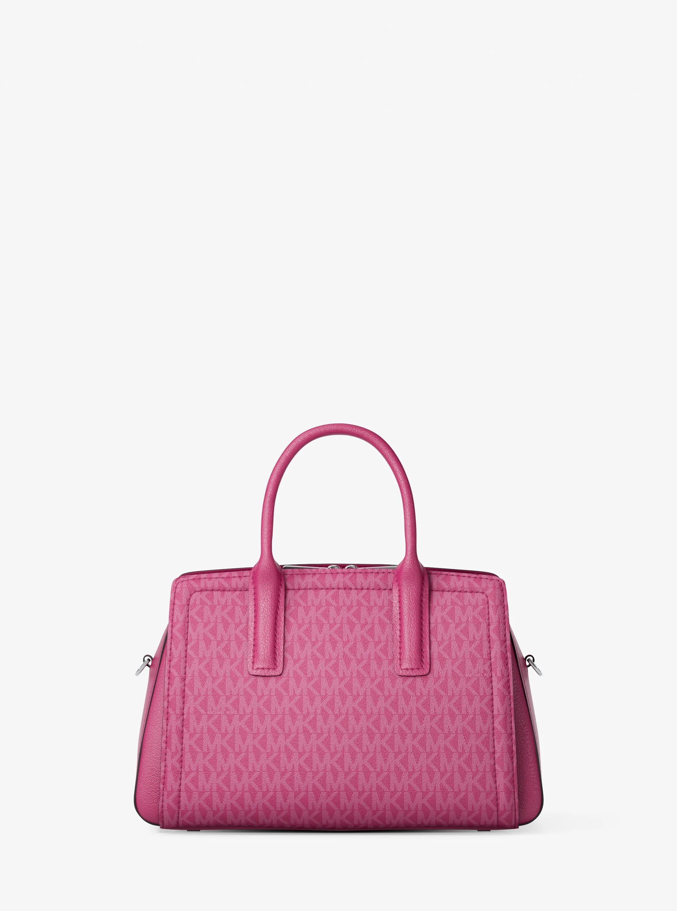 Laila Small Signature Logo Satchel Designer Handbag Fashion Shoulder Bag