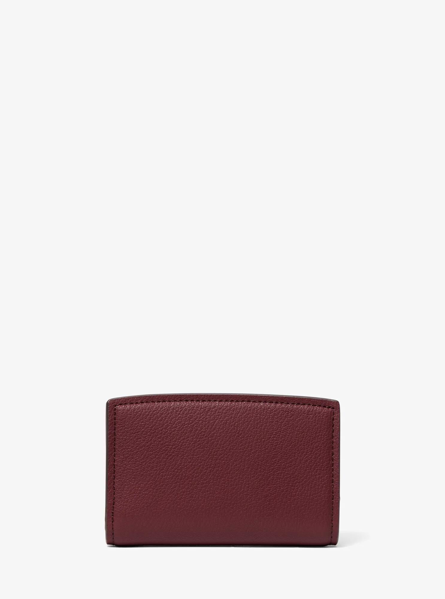 Bryant Medium Pebbled Leather Wallet Designer Wallet Card Holder