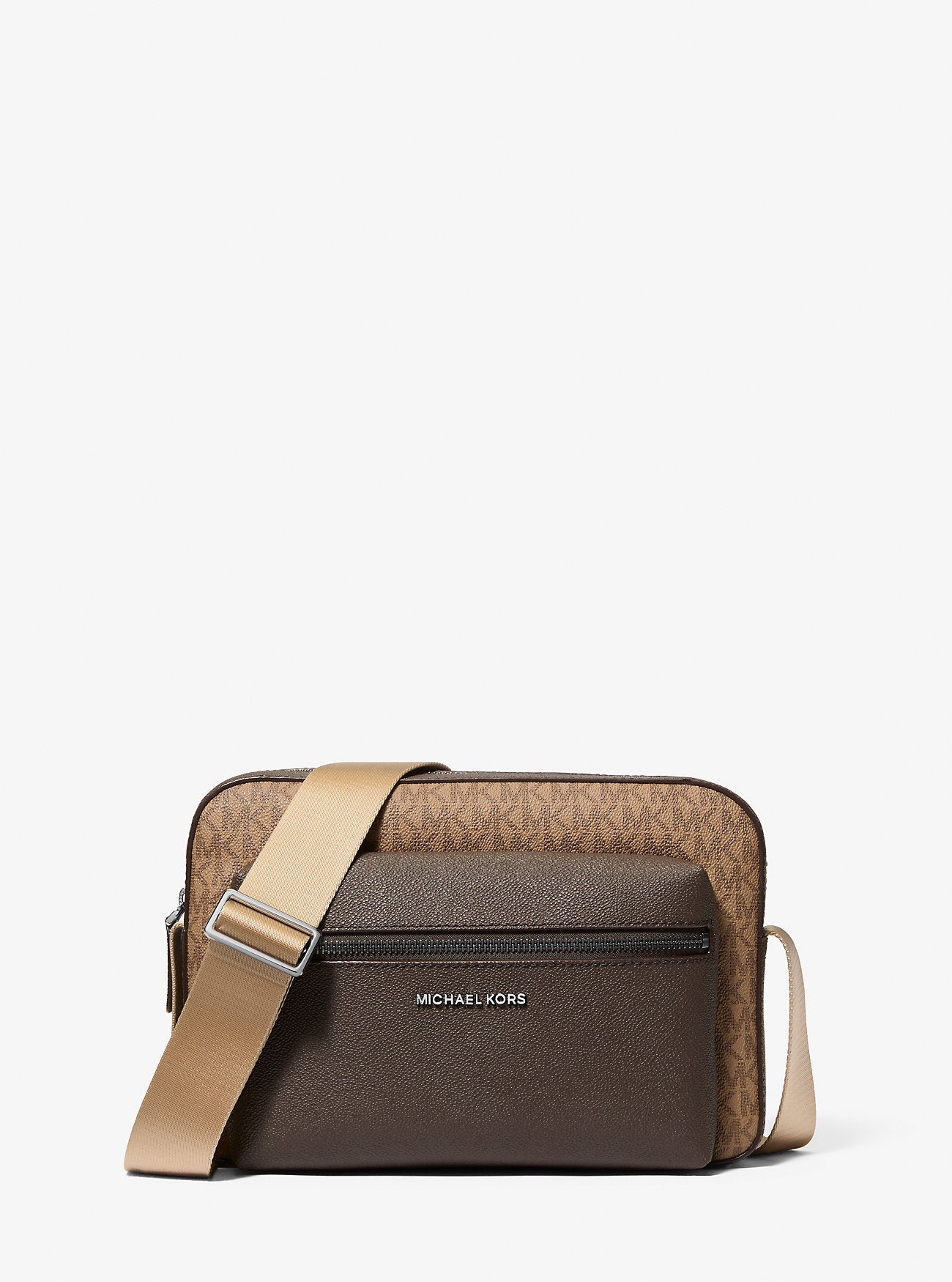 Hudson Textured and Signature Logo Camera Crossbody Bag Designer Handbag Fashion Shoulder Bag