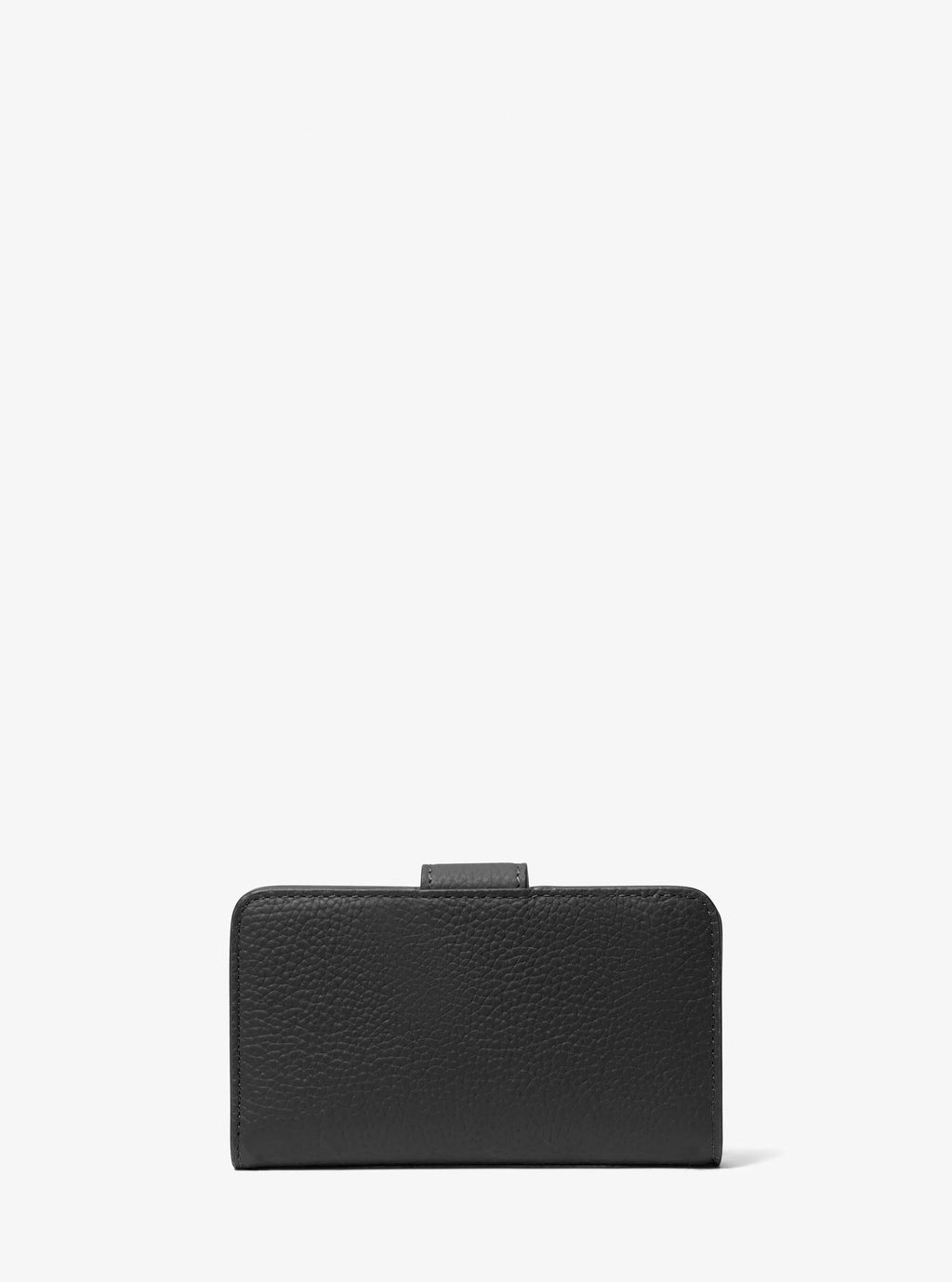 MK Pop Charm Medium Pebbled Leather Wallet Designer Wallet Card Holder