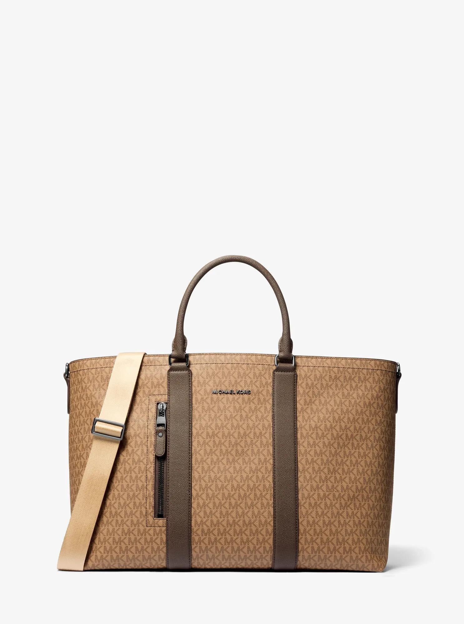 Hudson Signature Logo Tote Bag Designer Handbag Fashion Shoulder Bag