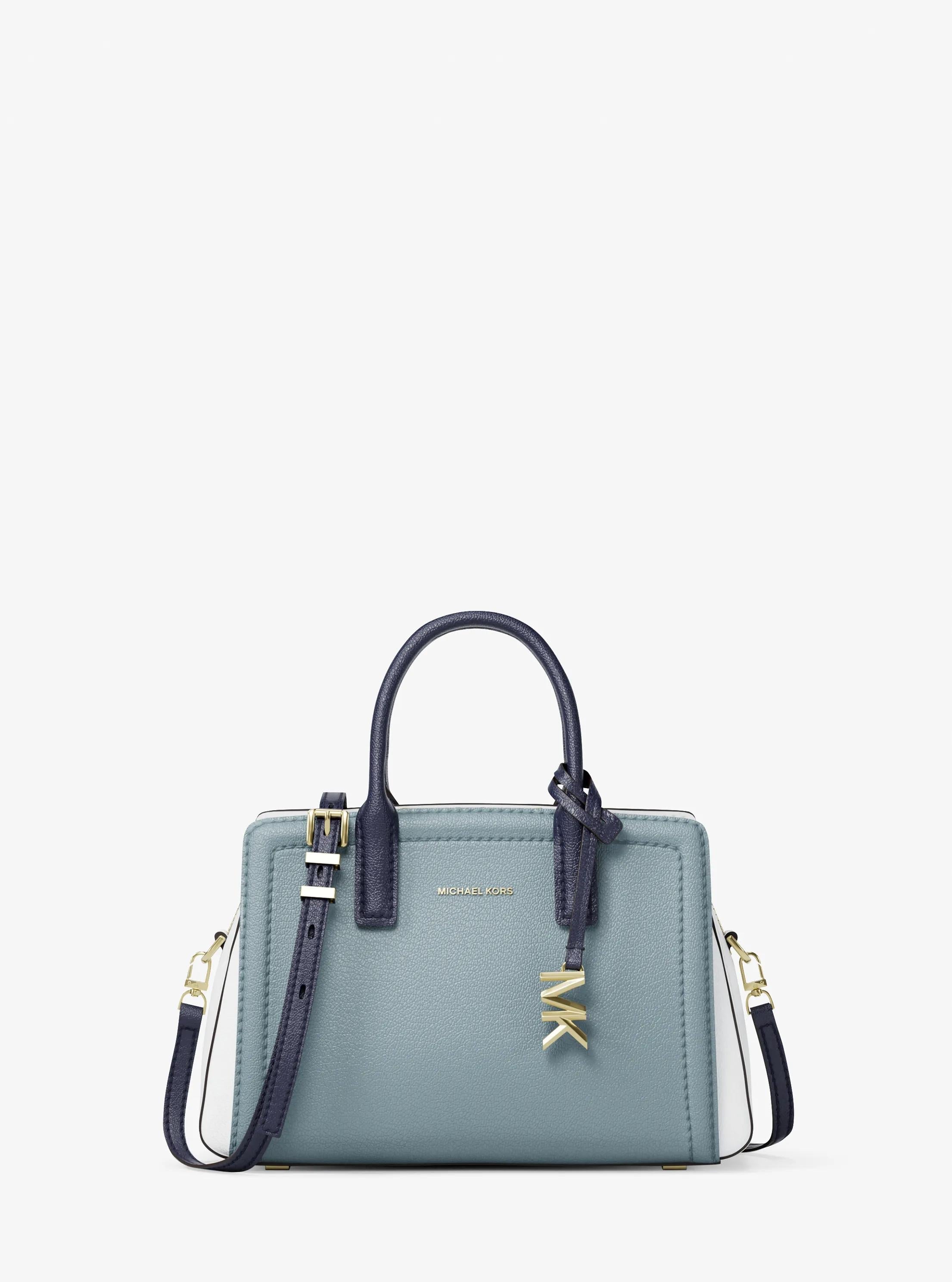 Laila Extra-Small Color-Block Leather Crossbody Bag Designer Handbag Fashion Shoulder Bag