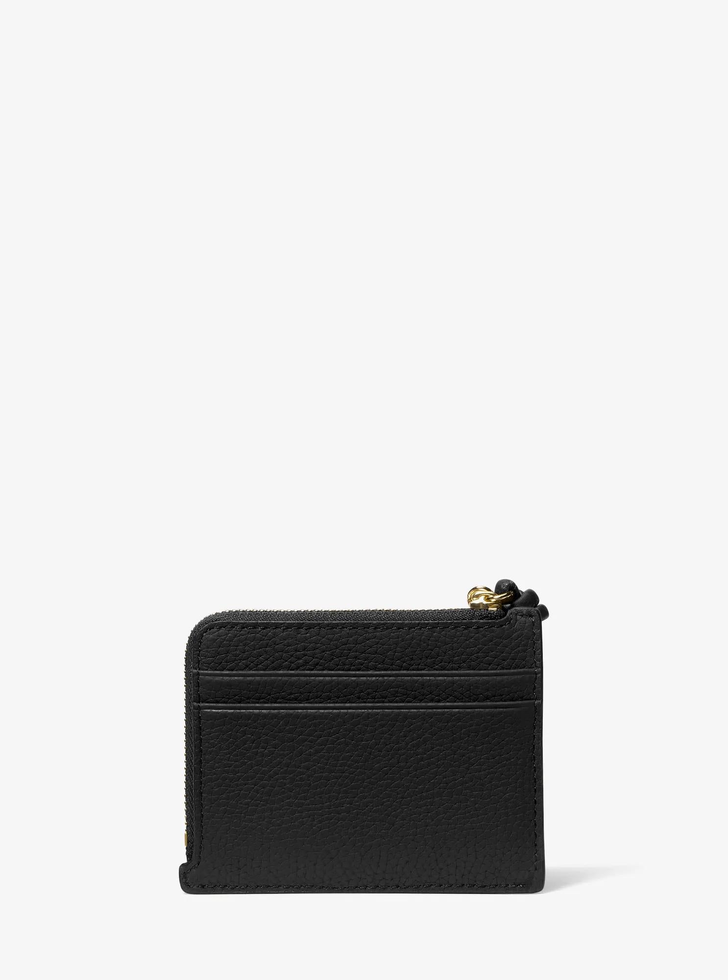 Jet Set Small Pebbled Leather Card Case Wristlet Designer Handbag Fashion Shoulder Bag