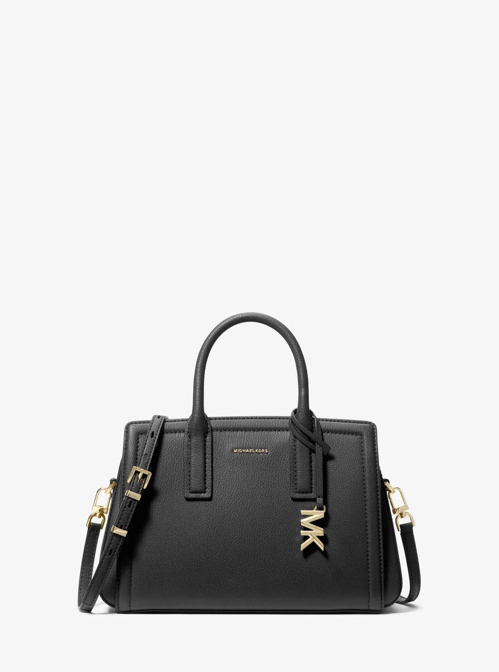 Laila Small Pebbled Leather Satchel Designer Handbag Fashion Shoulder Bag