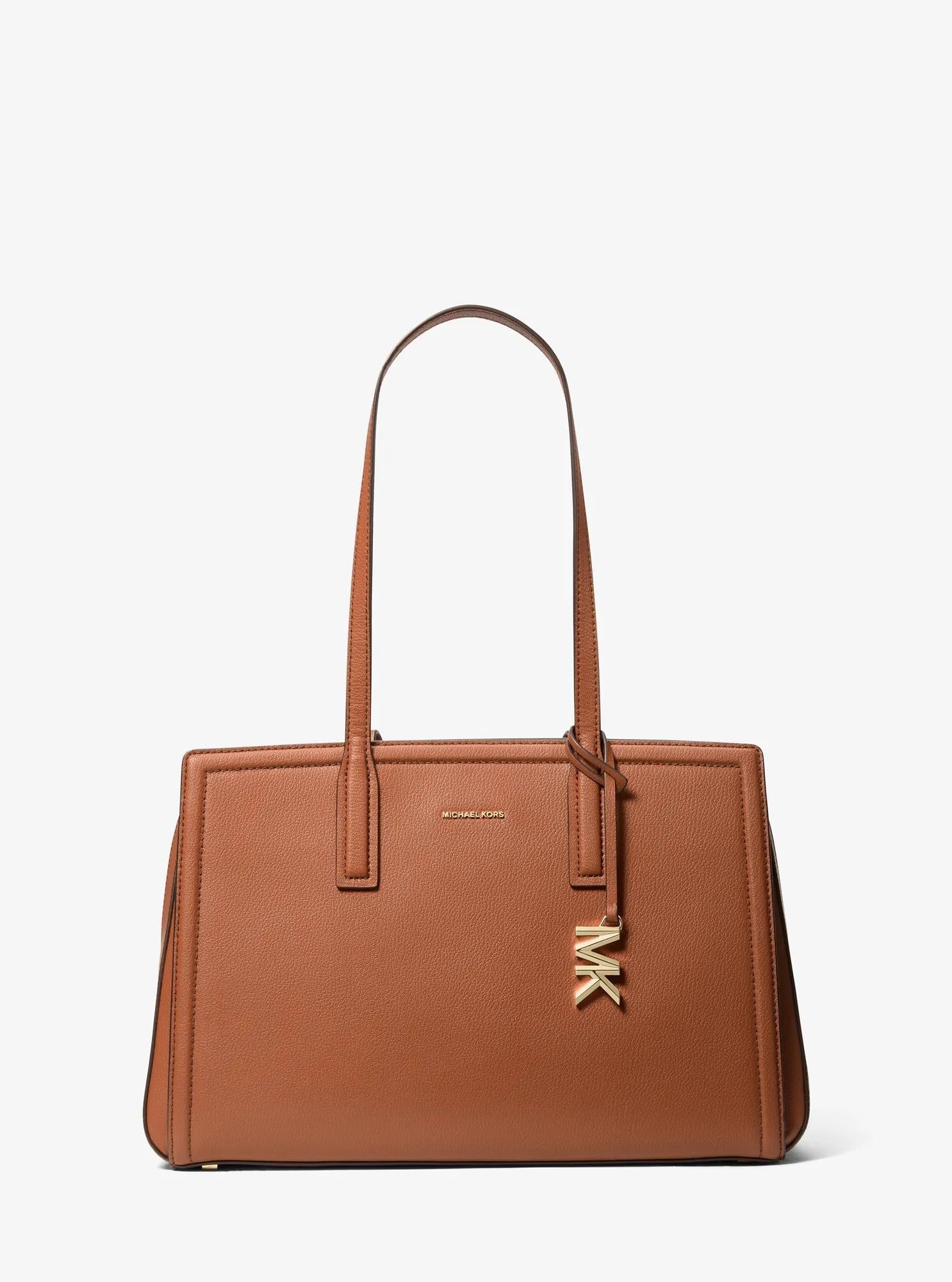 Laila Medium Leather Tote Bag Designer Handbag Fashion Shoulder Bag