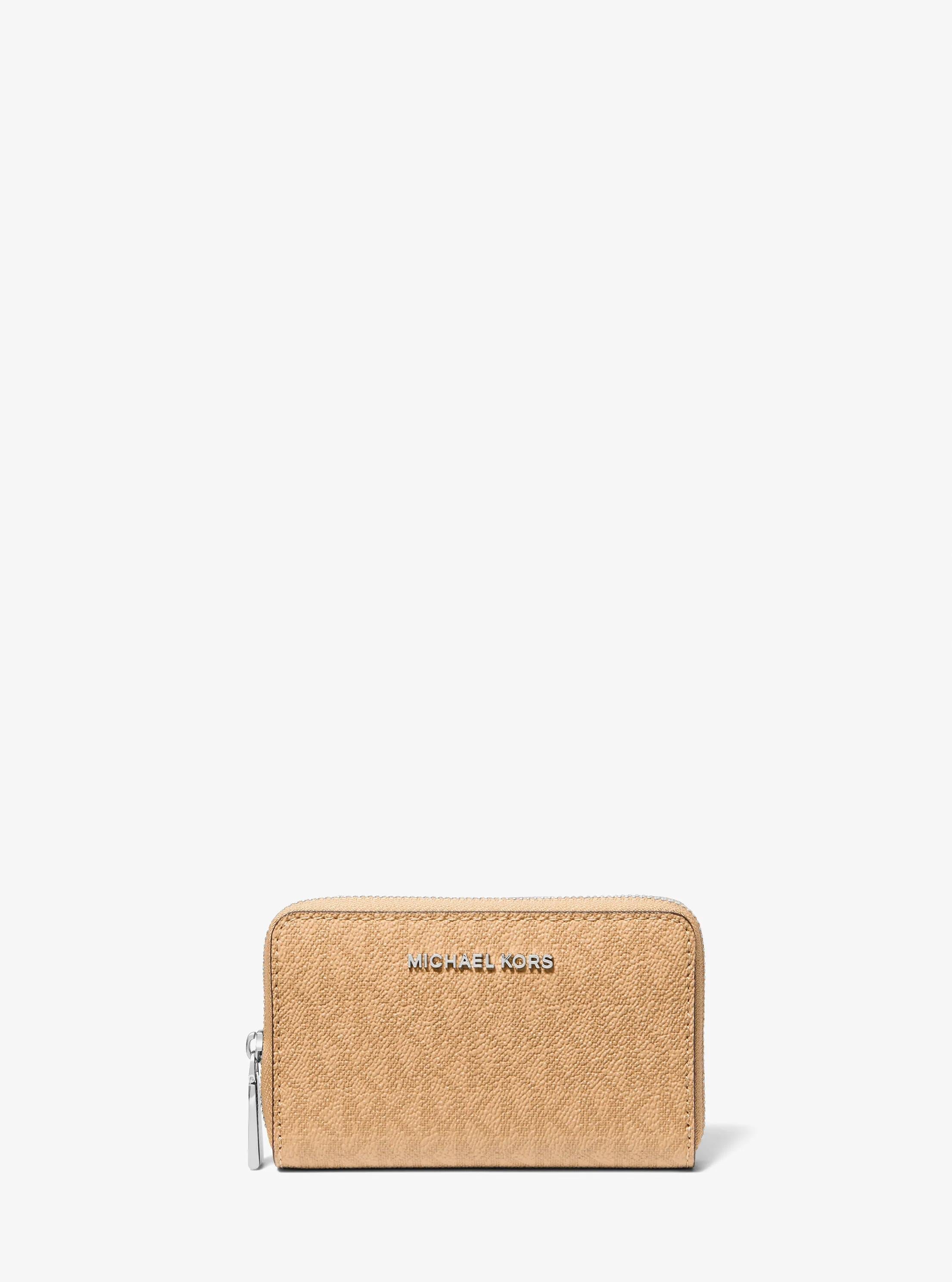 Jet Set Small Signature Logo Wallet Designer Wallet Card Holder