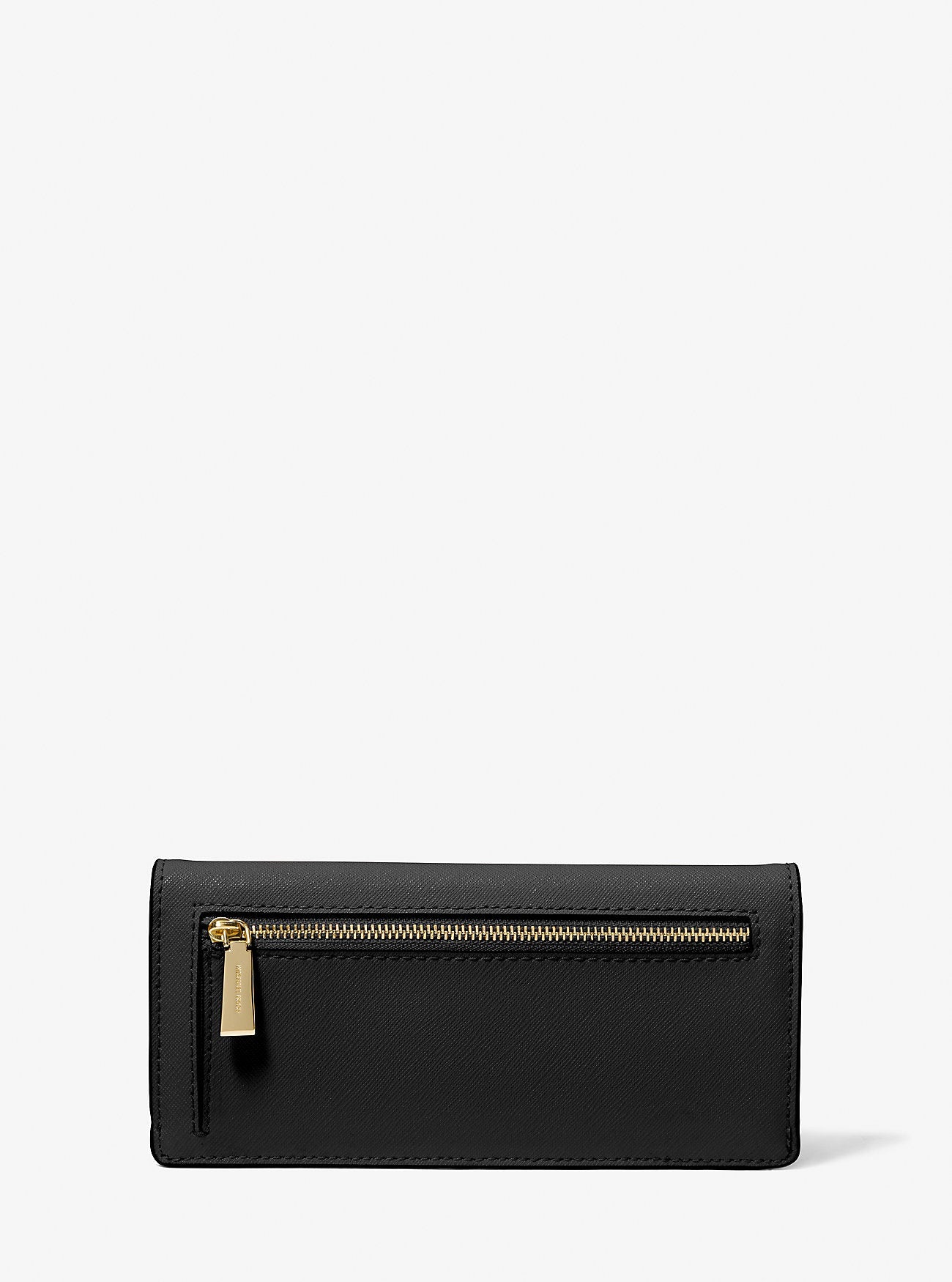 Jet Set Large Saffiano Leather Snap-Front Wallet Designer Wallet Card Holder