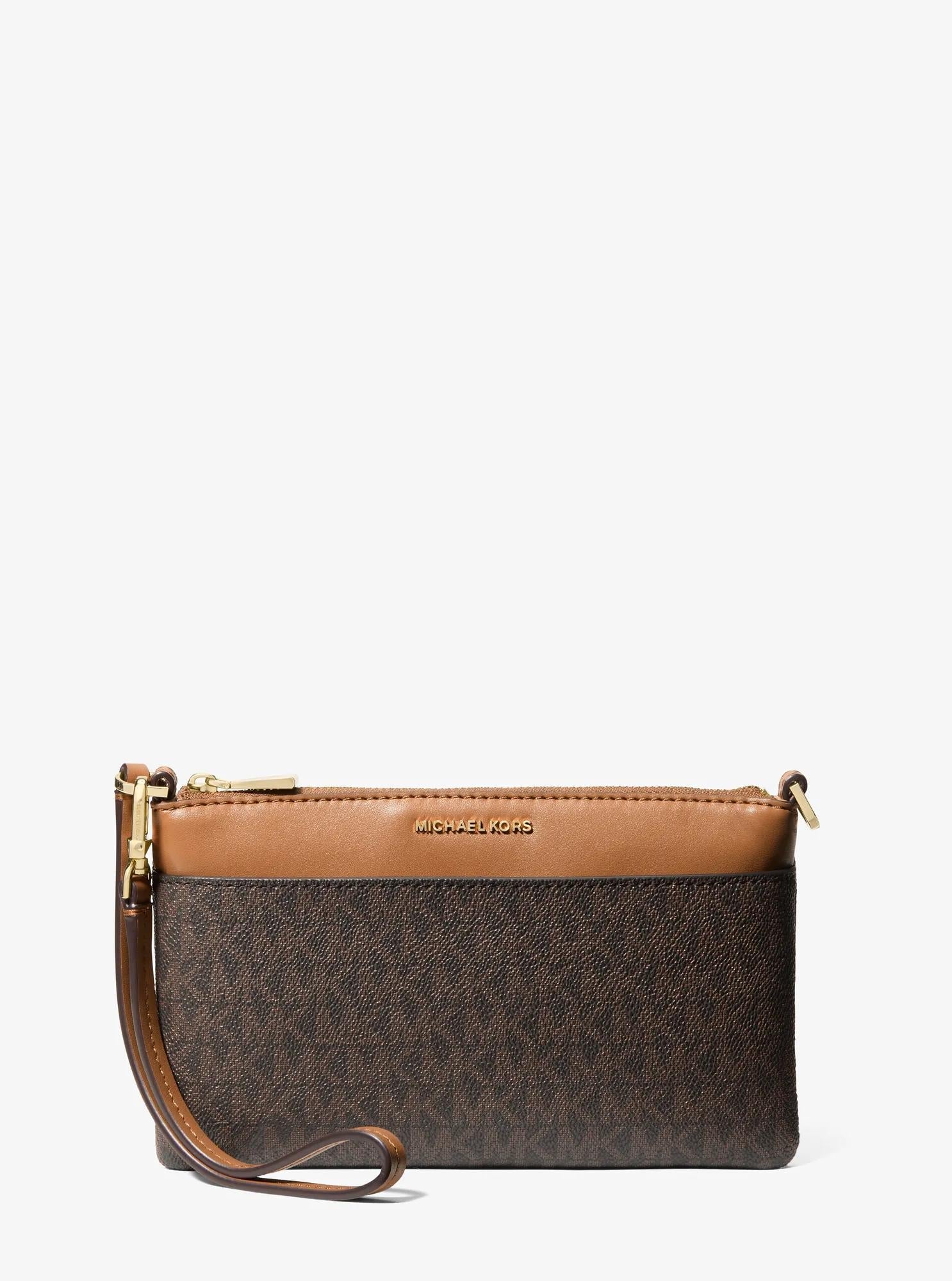 Jet Set Medium Signature Logo Wristlet Designer Handbag Fashion Shoulder Bag