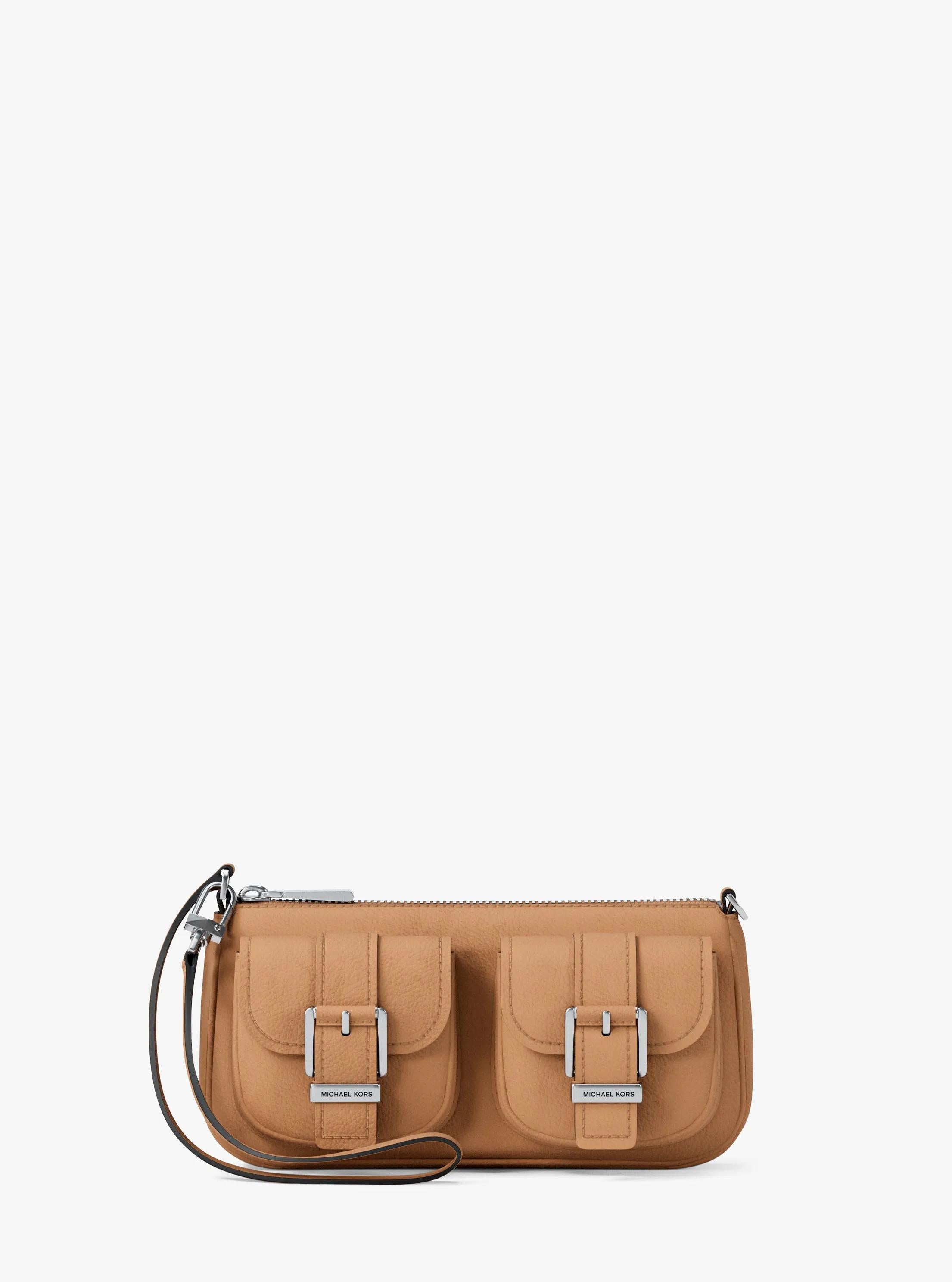Zoe Small Nubuck Convertible Pochette Designer Handbag Fashion Shoulder Bag