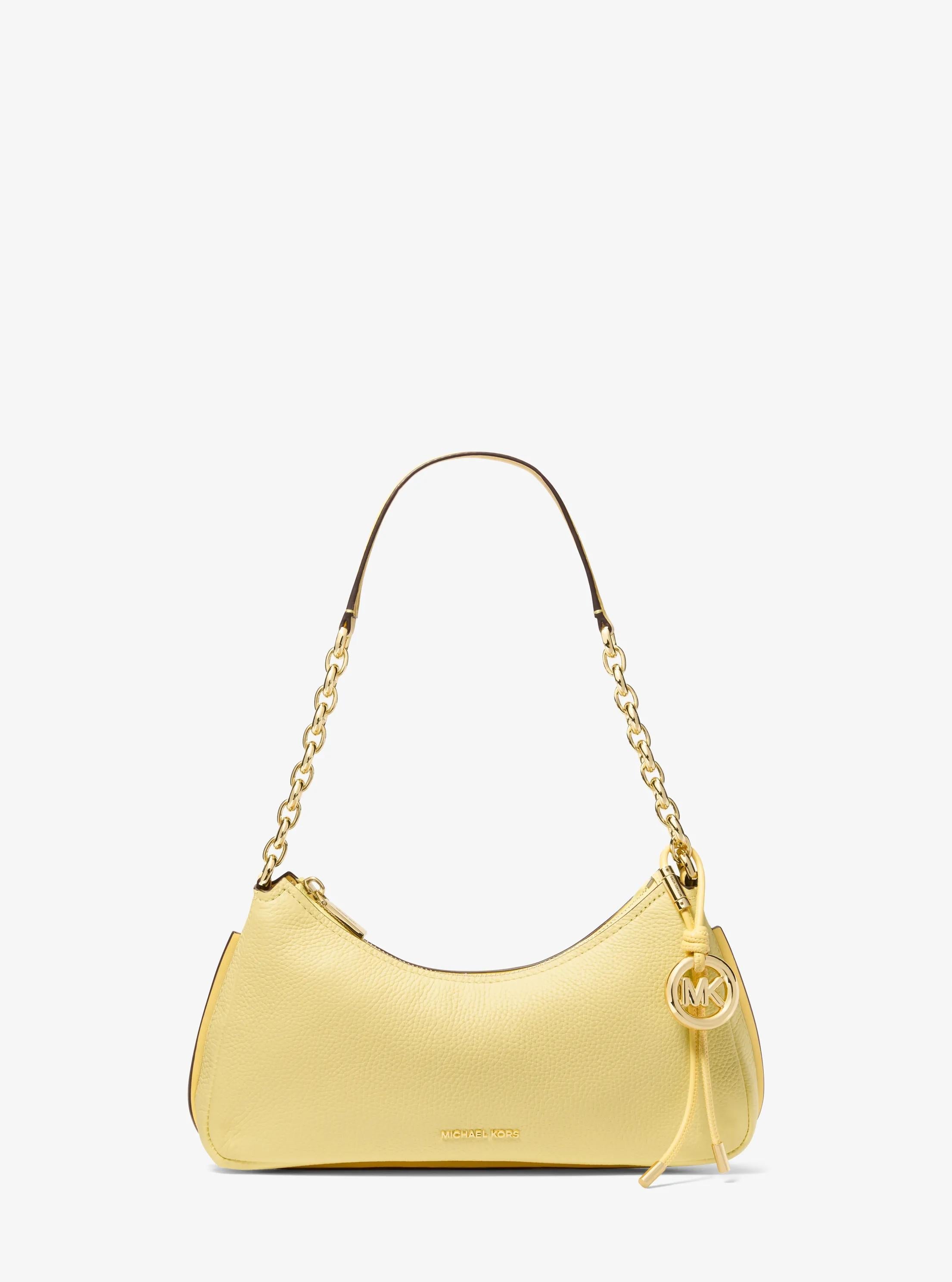 Nolita Medium Pebbled Leather Chain Pochette Designer Handbag Fashion Shoulder Bag