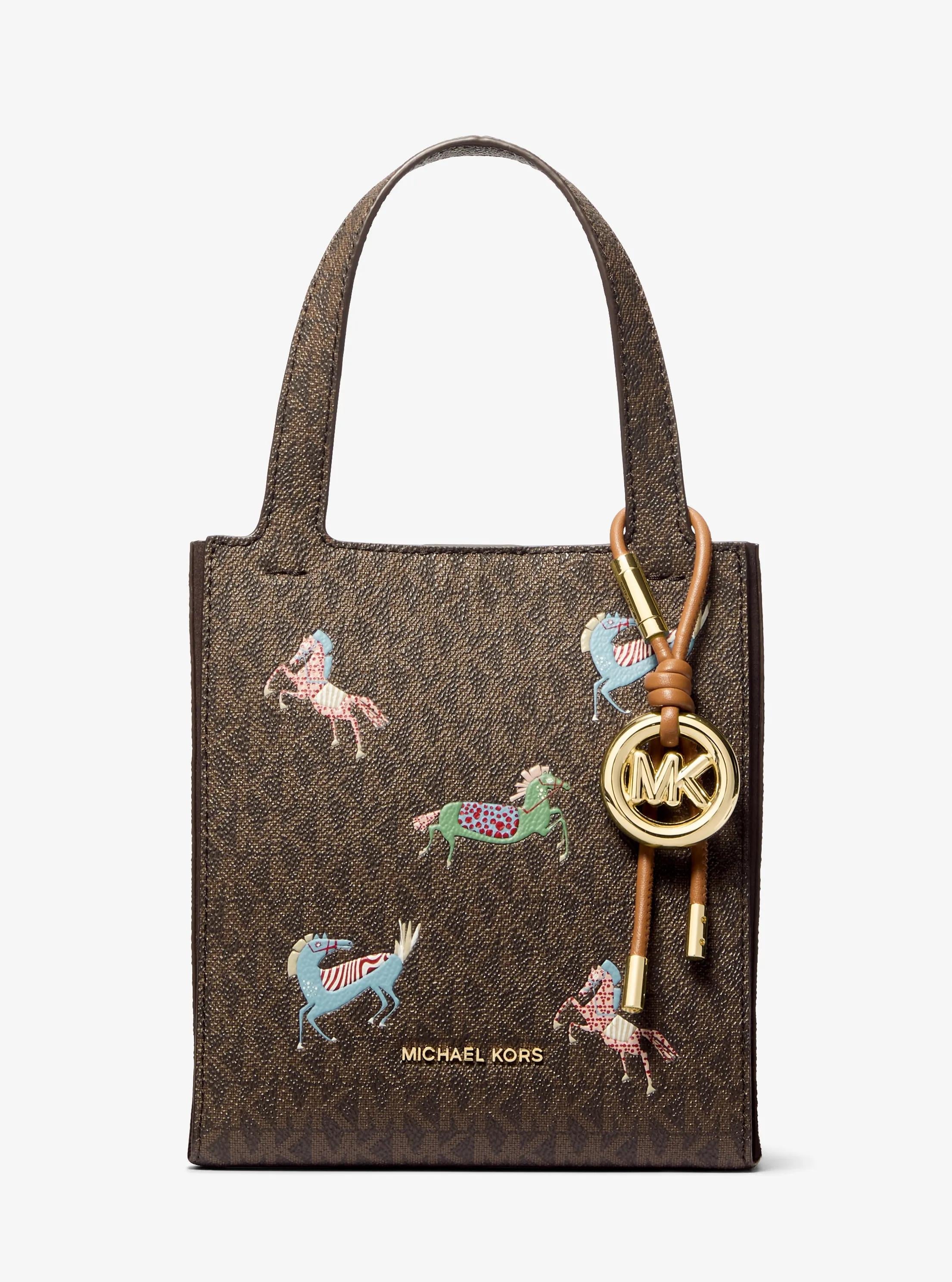 Jordi Small Signature Logo Convertible Tote Bag Designer Handbag Fashion Shoulder Bag