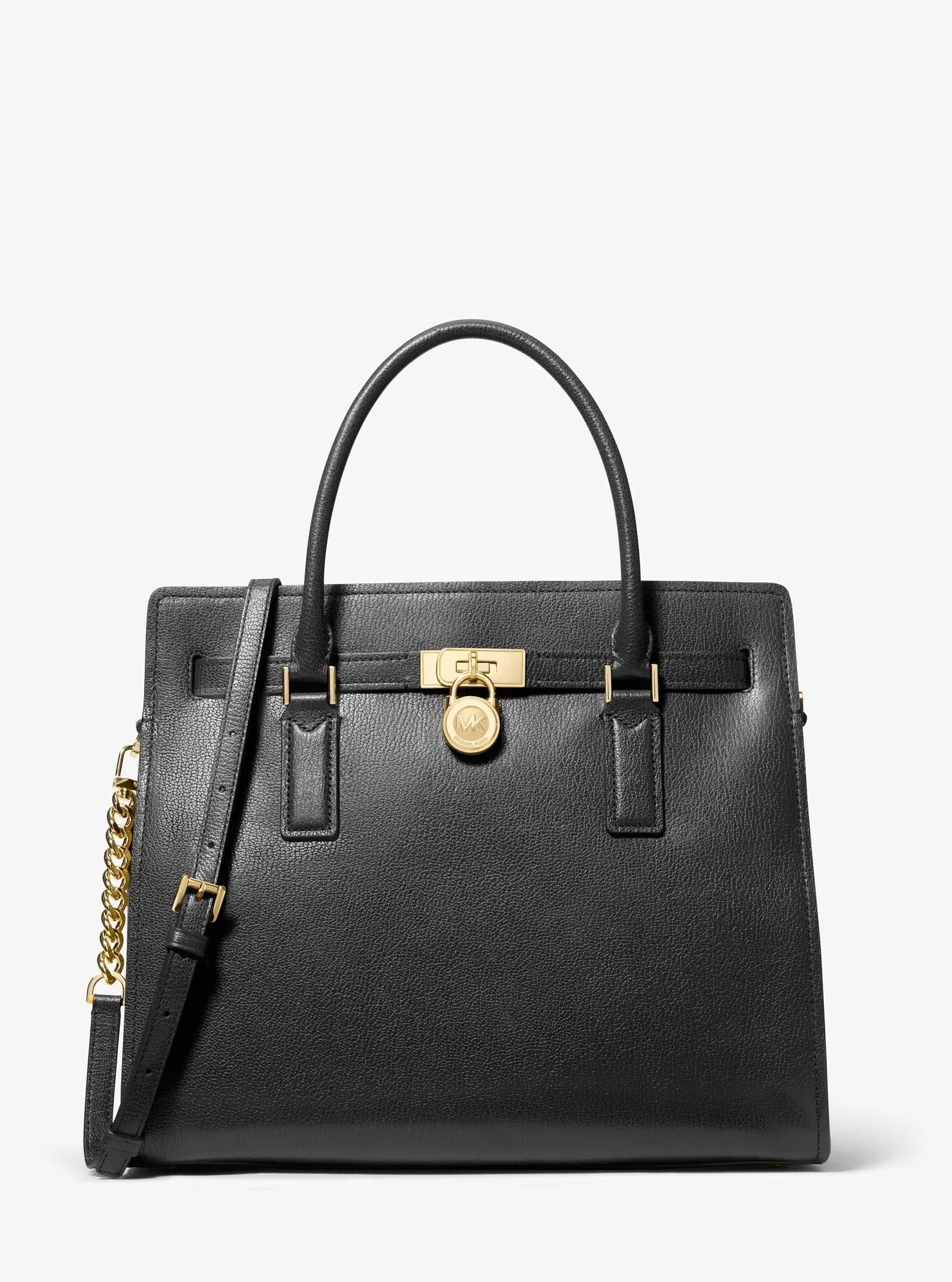 Hamilton Moderne Large Leather Satchel Designer Handbag Fashion Shoulder Bag