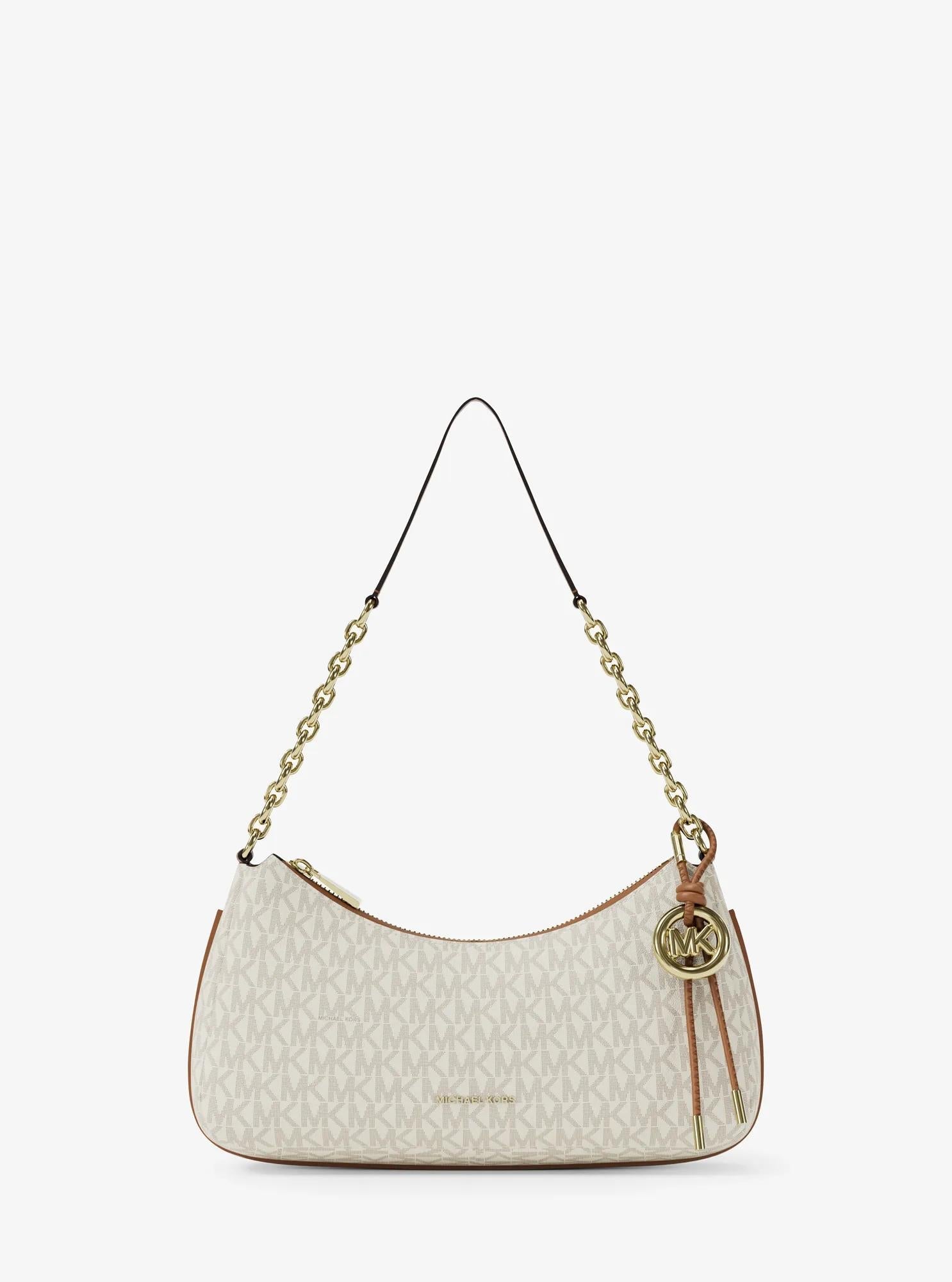 Nolita Medium Signature Logo Chain Pochette Designer Handbag Fashion Shoulder Bag